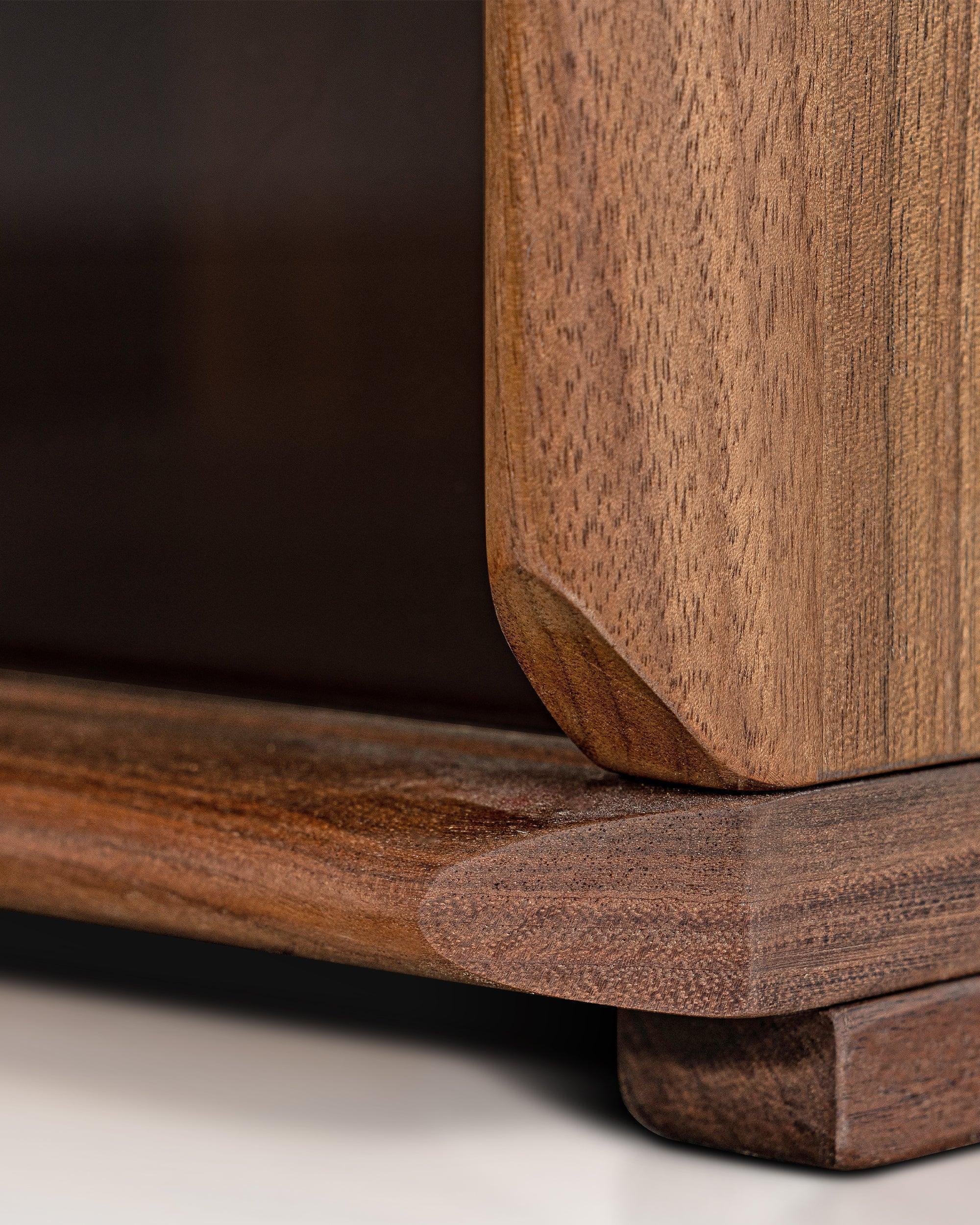 Soho Walnut Storage Cabinet | Modular Design - Bookshelf - at KUMO HOME