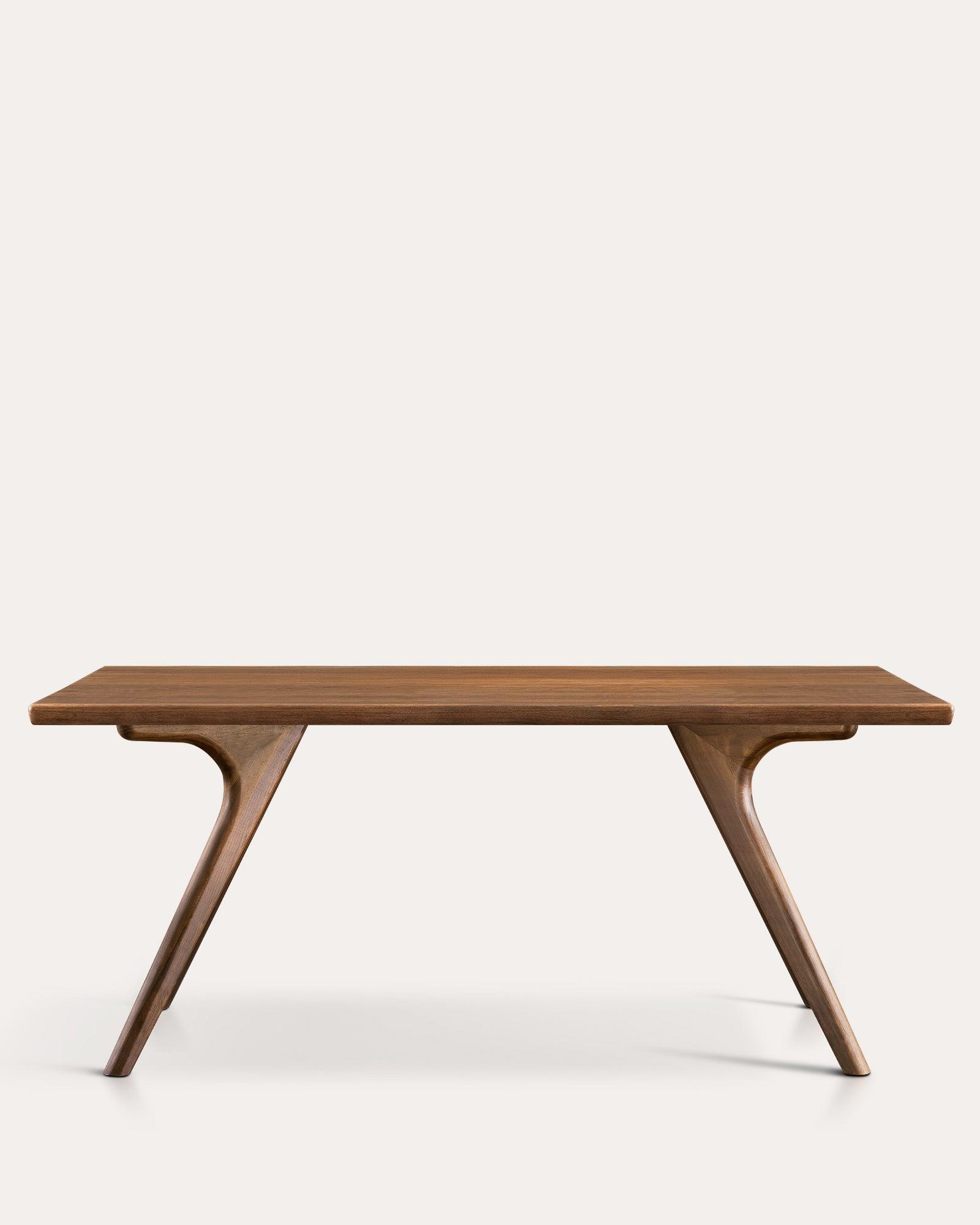 Black Walnut Slab Dining Table - at KUMO HOME