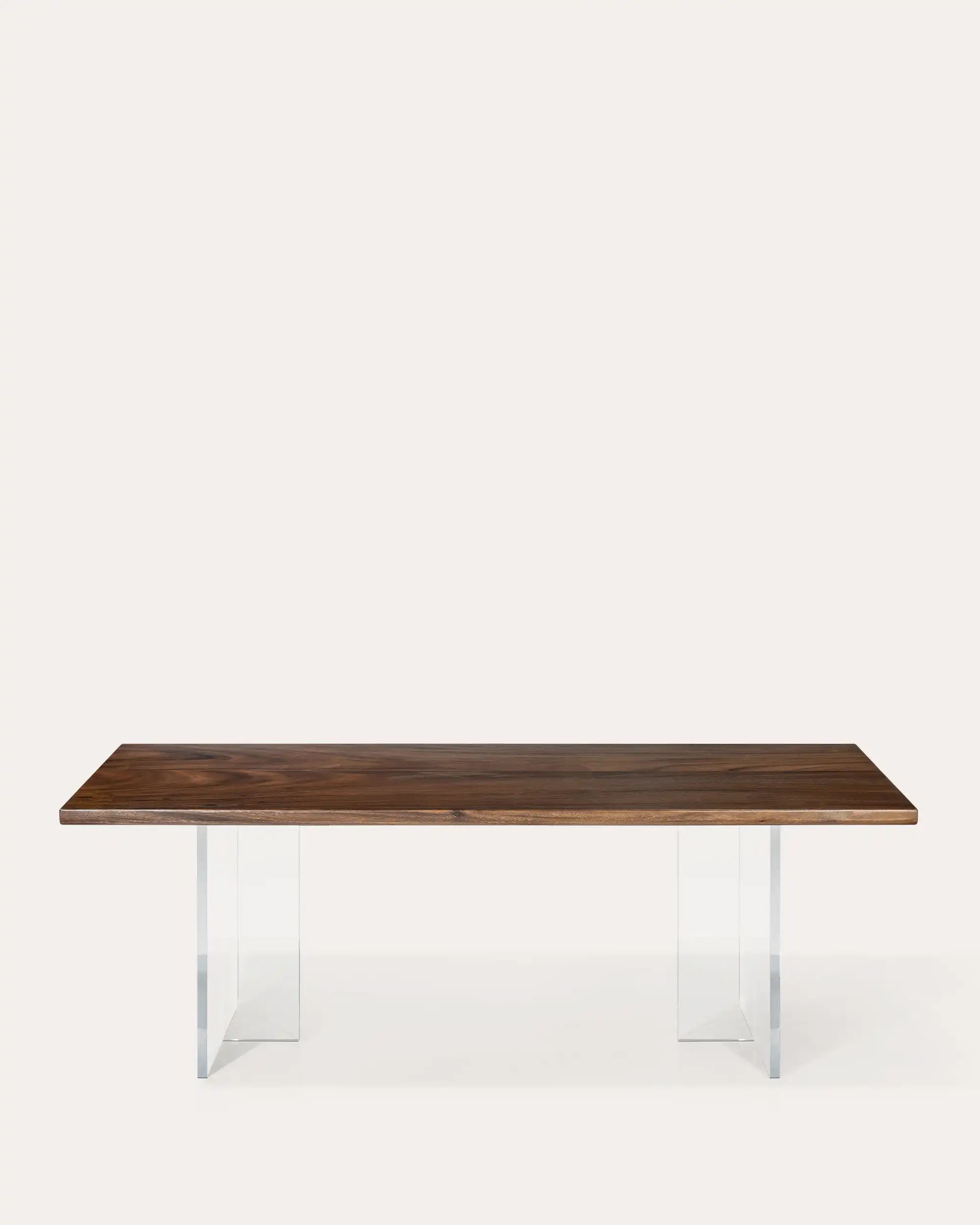 Claire Acrylic Floating Dining Table - at KUMO HOME
