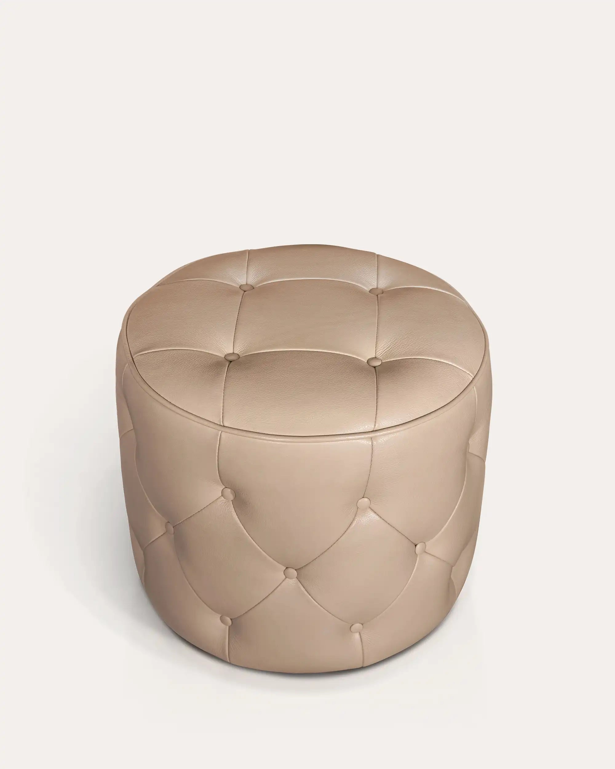 Cubo Genuine Leather Ottoman | | KUMO HOME