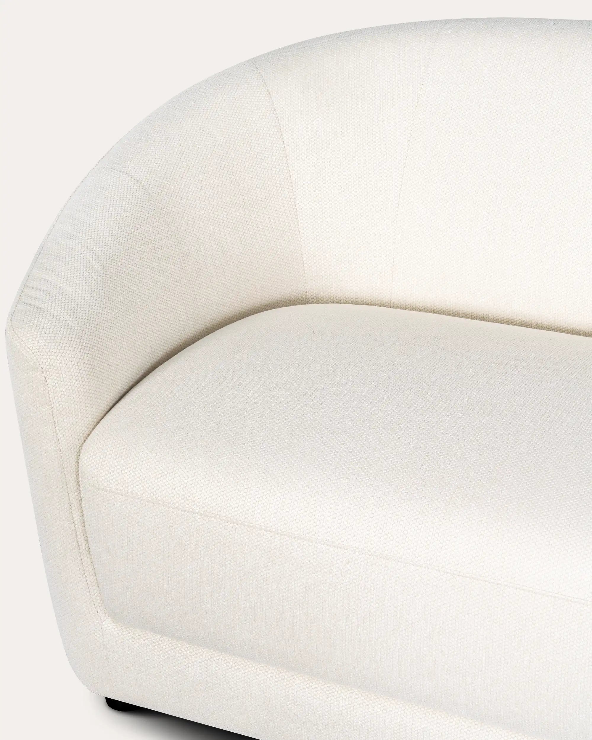 Curva Bouclé Sofa - at KUMO HOME