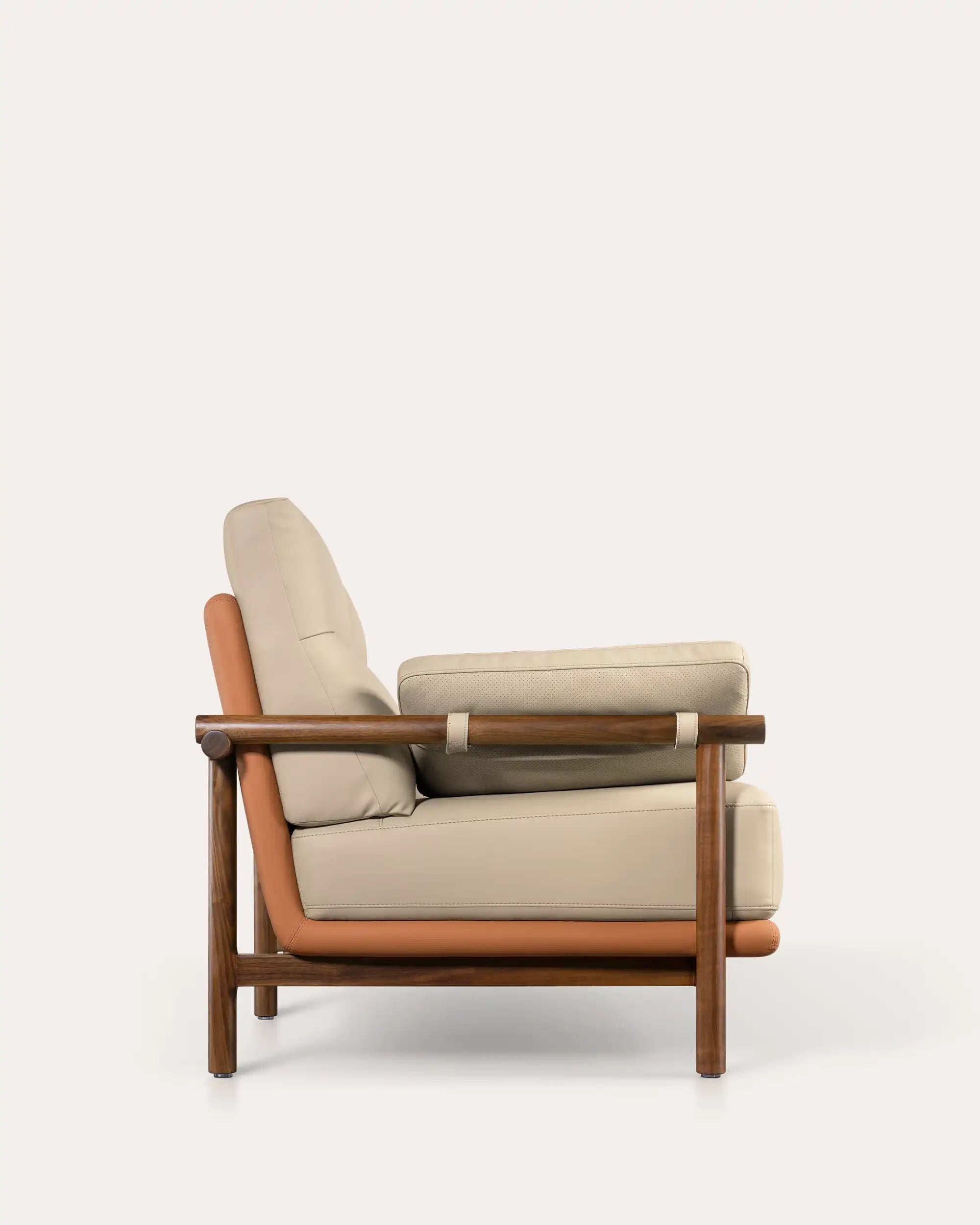 Eclipse Leather Sofa - at KUMO HOME