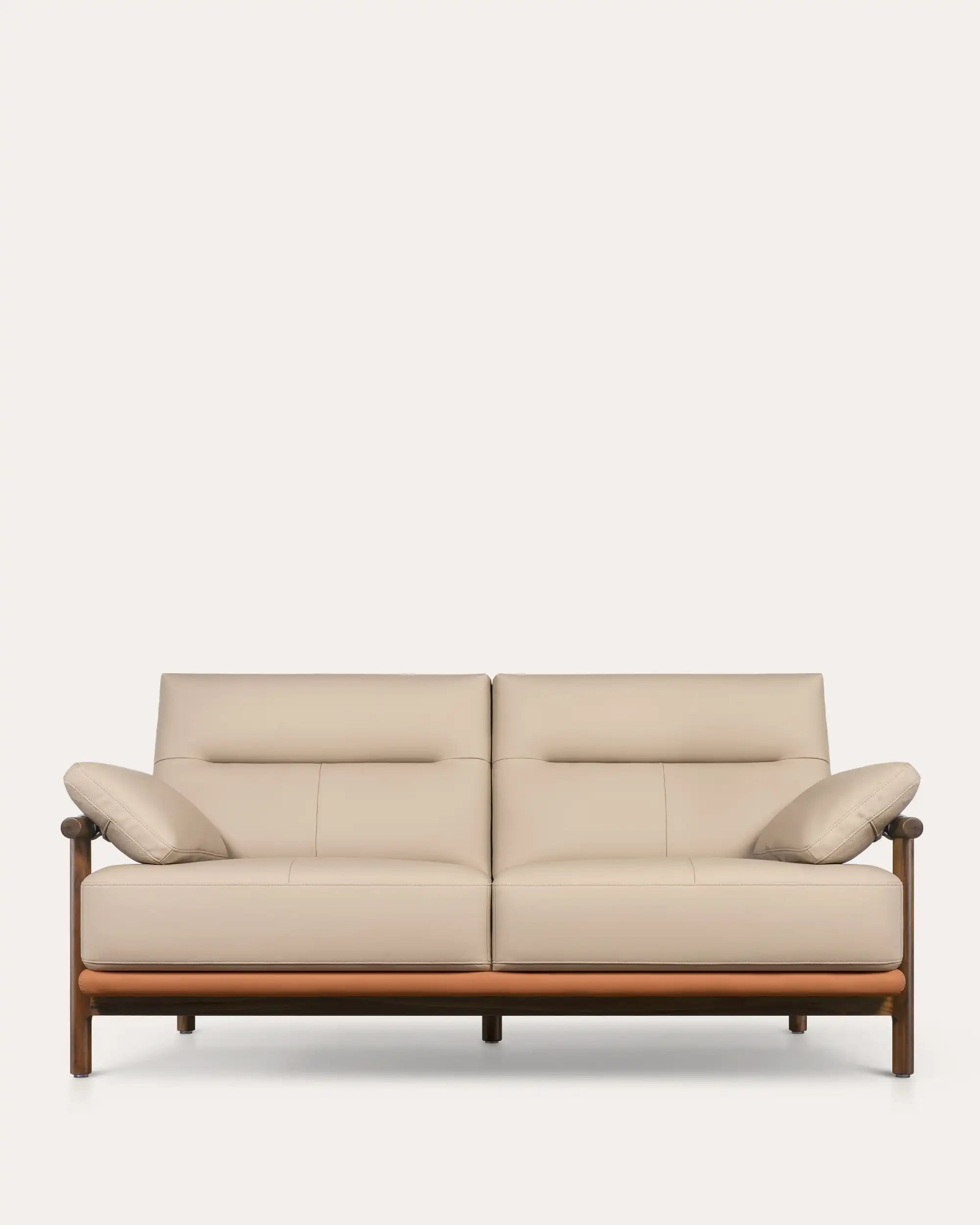 Eclipse Leather Sofa - at KUMO HOME