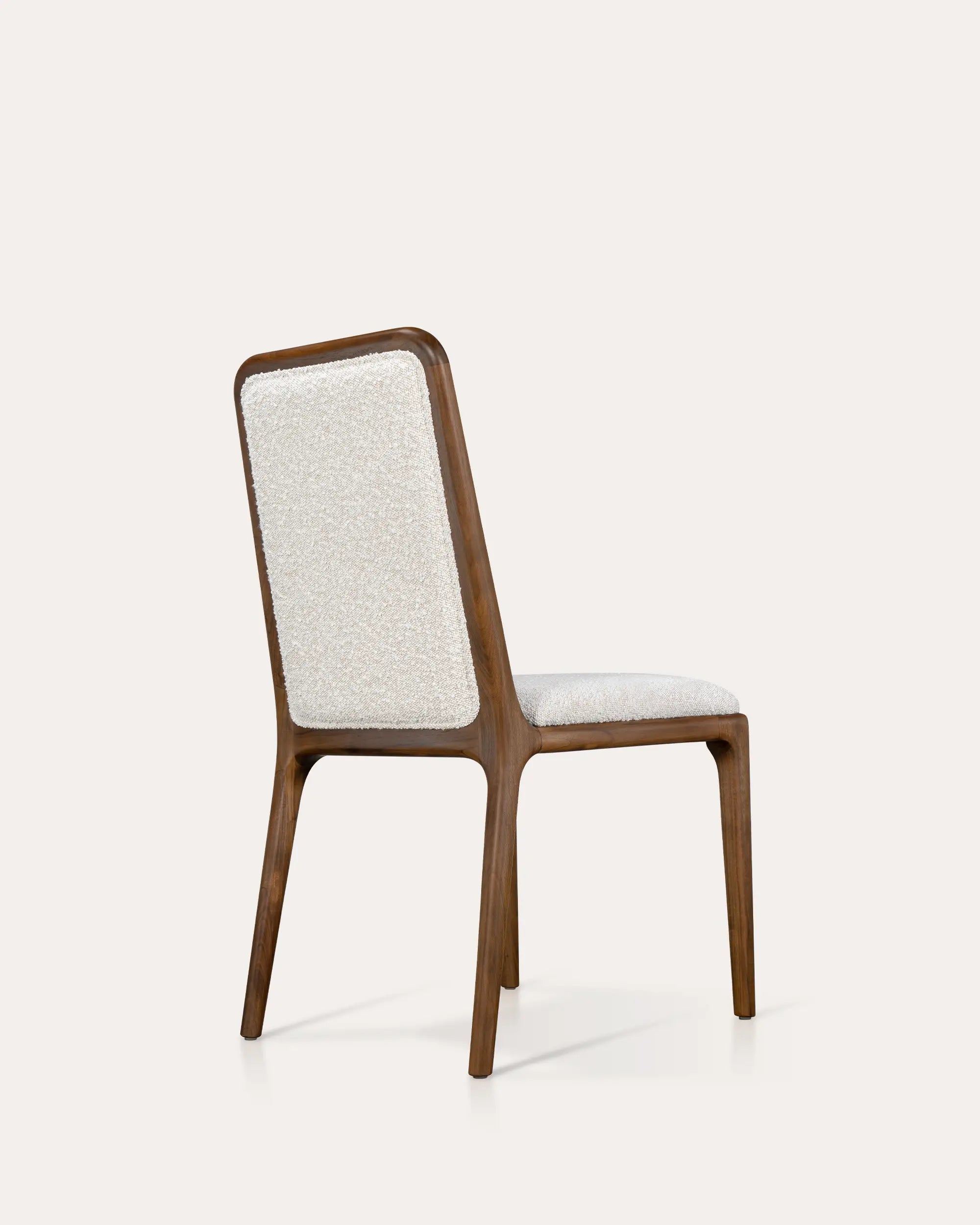 Black Walnut Slab Dining Table And Chairs Set - at KUMO HOME