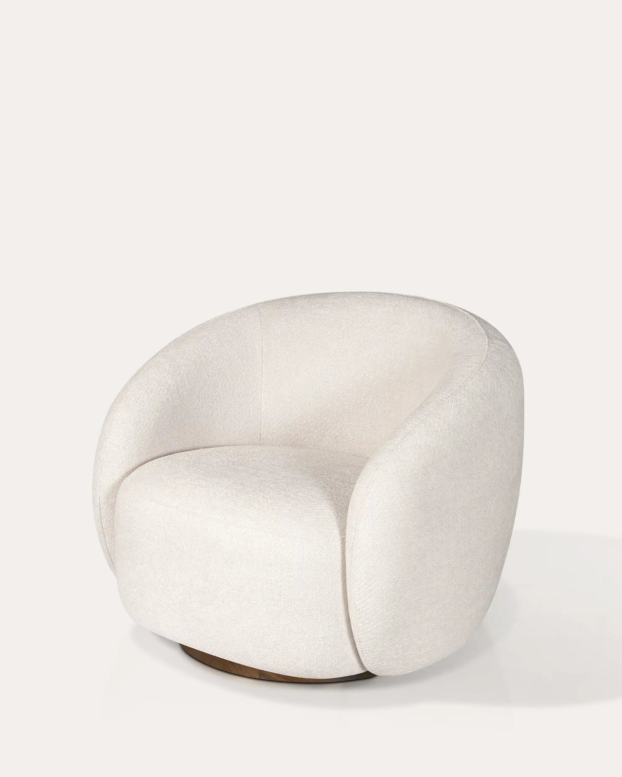 Halo Swivel Lounge Chair - at KUMO HOME