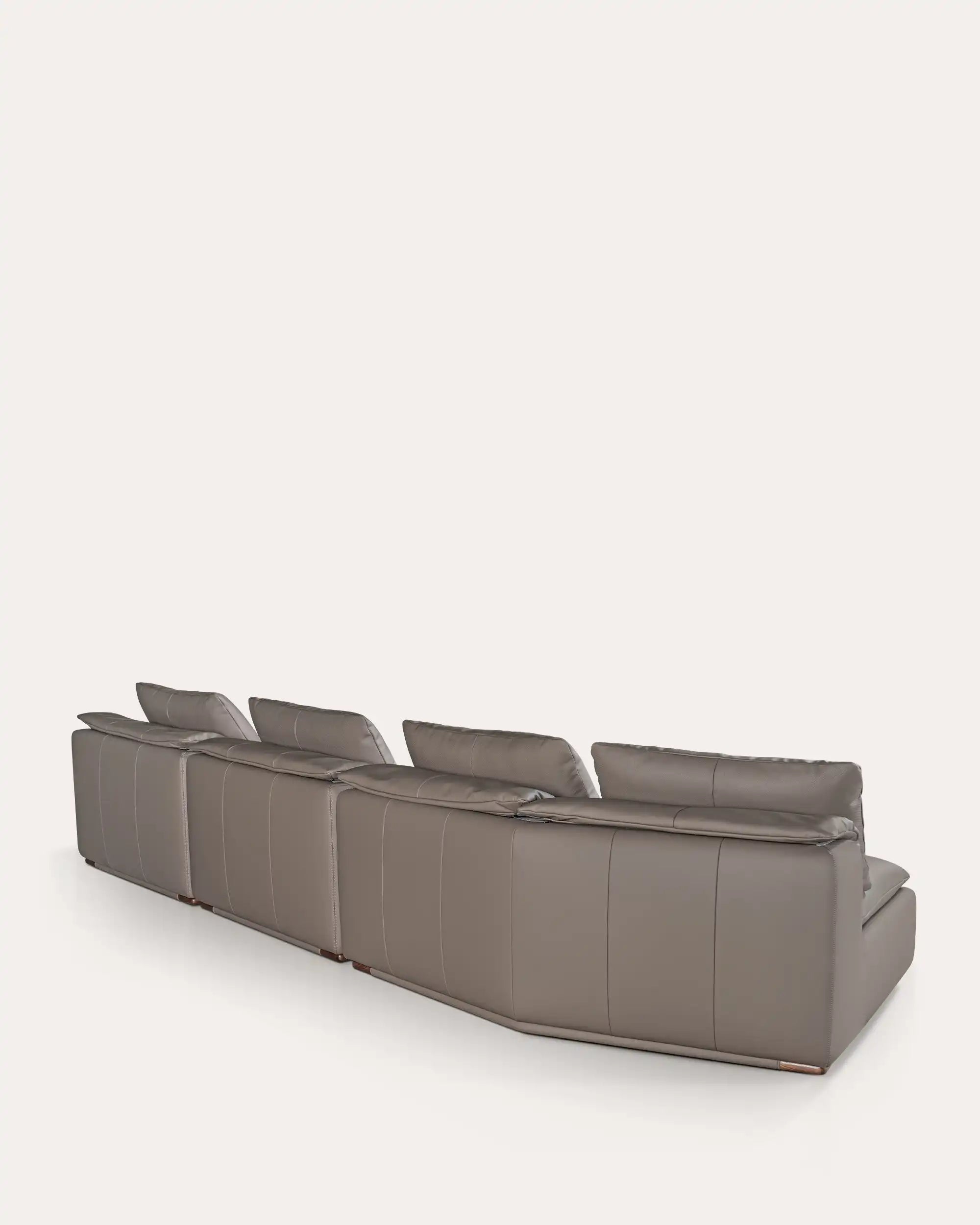 Modern Minimalist Low-Profile Modular 4 Seater Sofa | | KUMO HOME DEAL