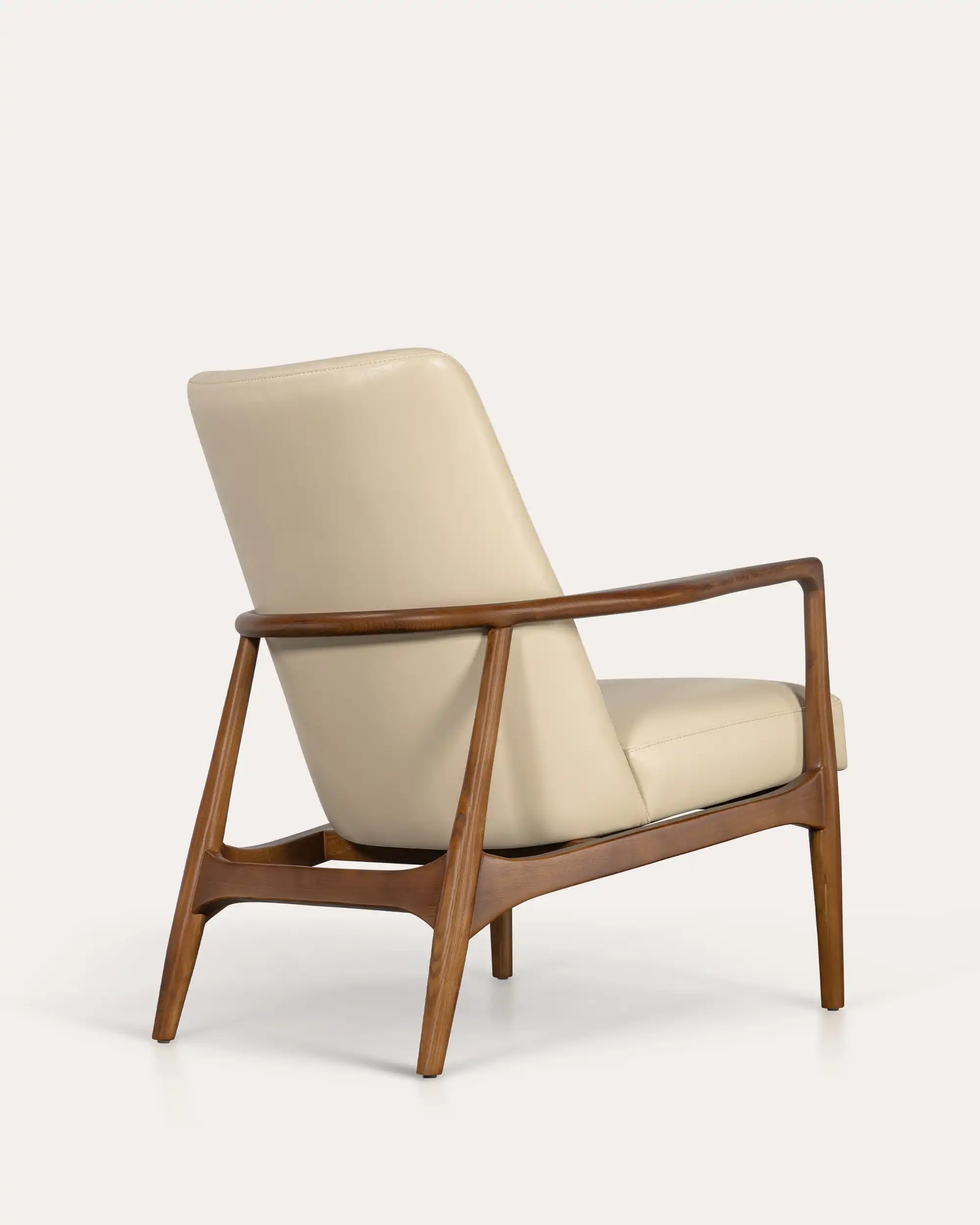Nomad Walnut Leather Chair | Lounge Chair