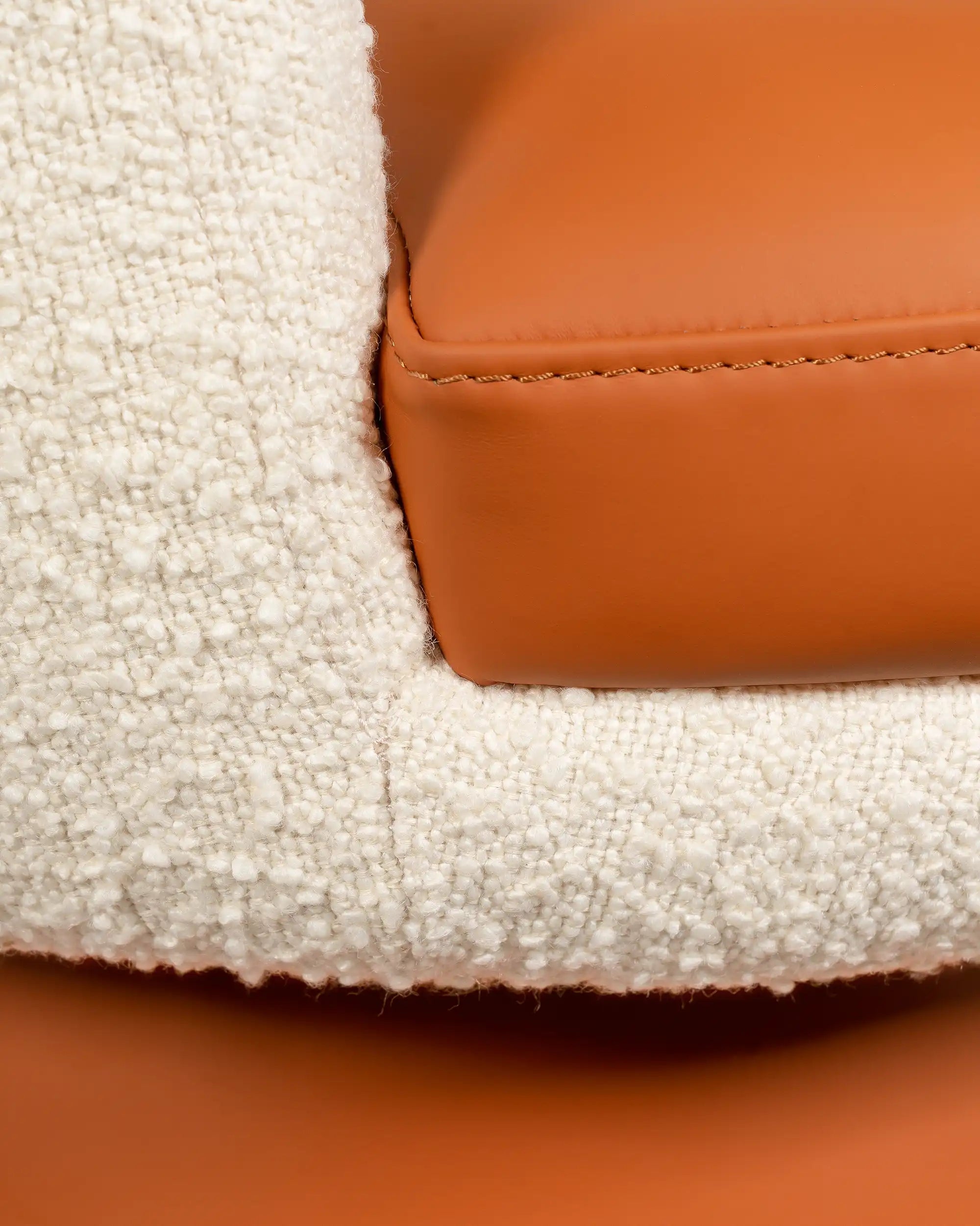 Palms Walnut Swivel Chair - at KUMO HOME