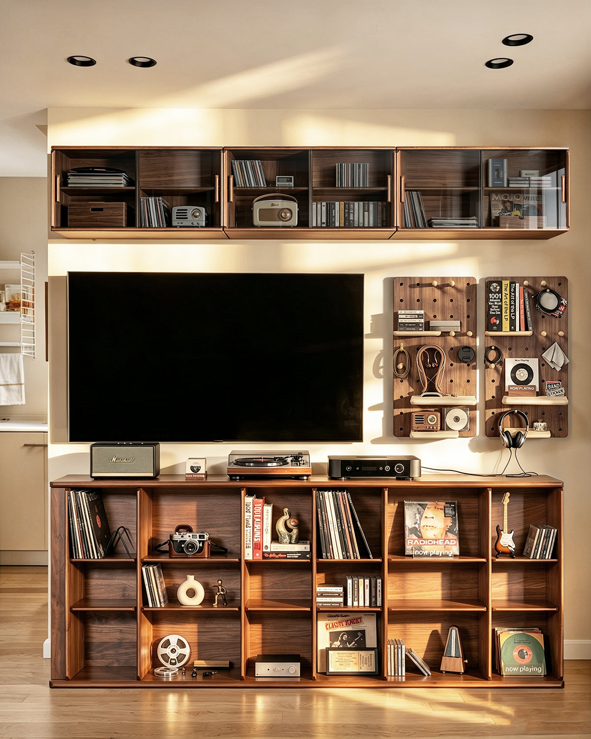 Plato Solid Wood Bookcase | Plato TV Console Cabinet | | KUMO HOME