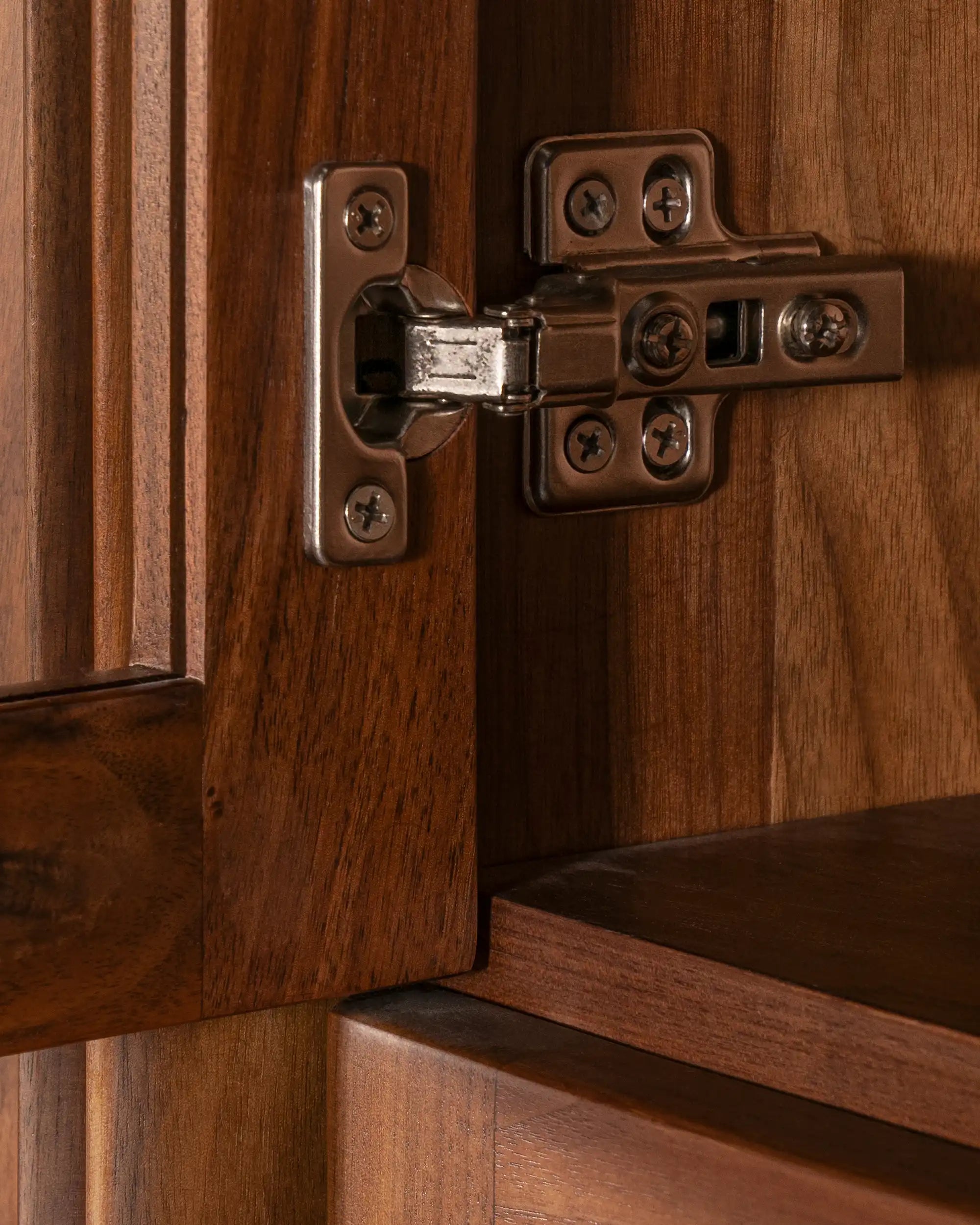Plato Horizon Walnut & Glass Collector’s Display Cabinet | | KUMO HOME