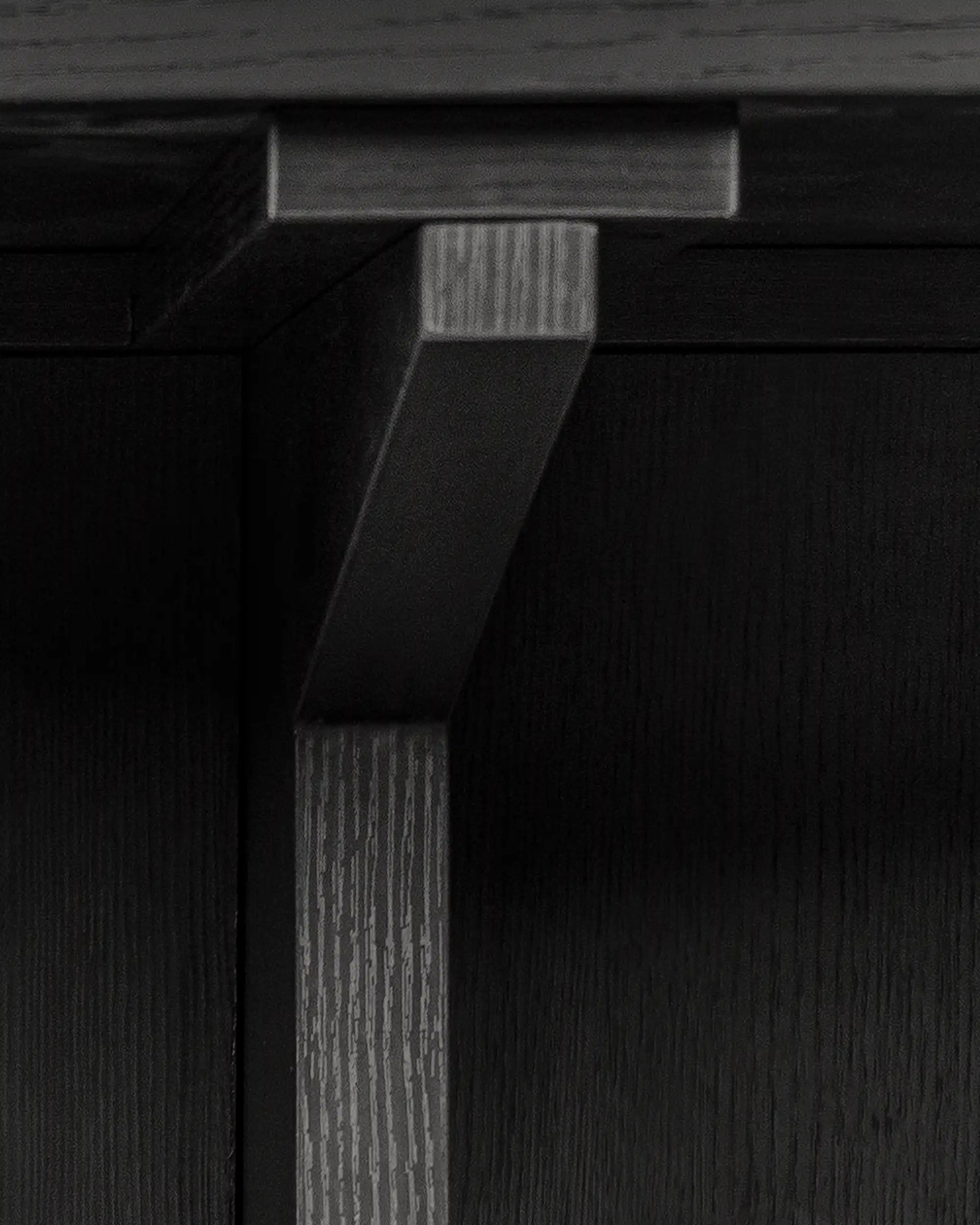 Black Round Dining Table - at KUMO HOME