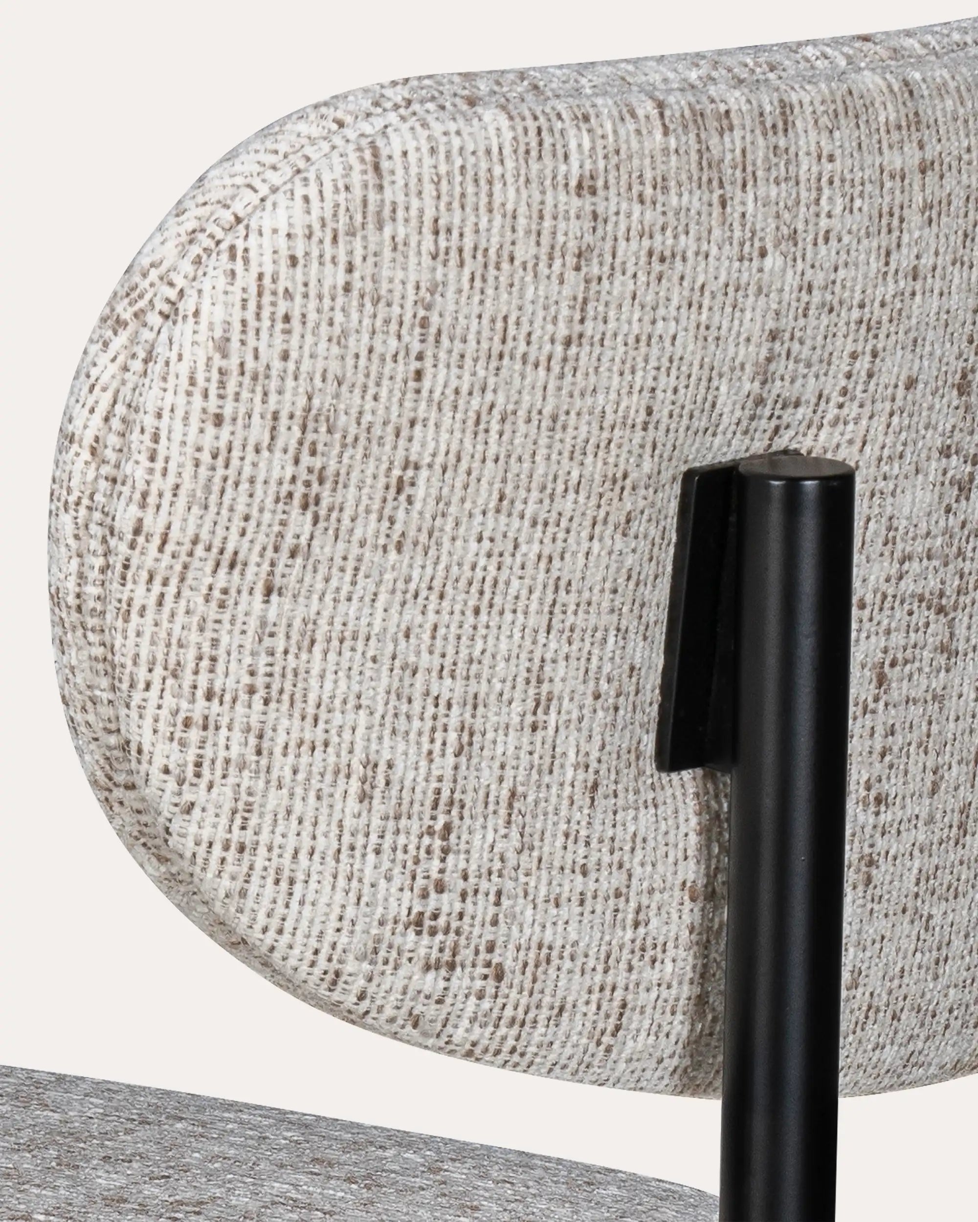 Brooke Curved Back Dining Chair - at KUMO HOME