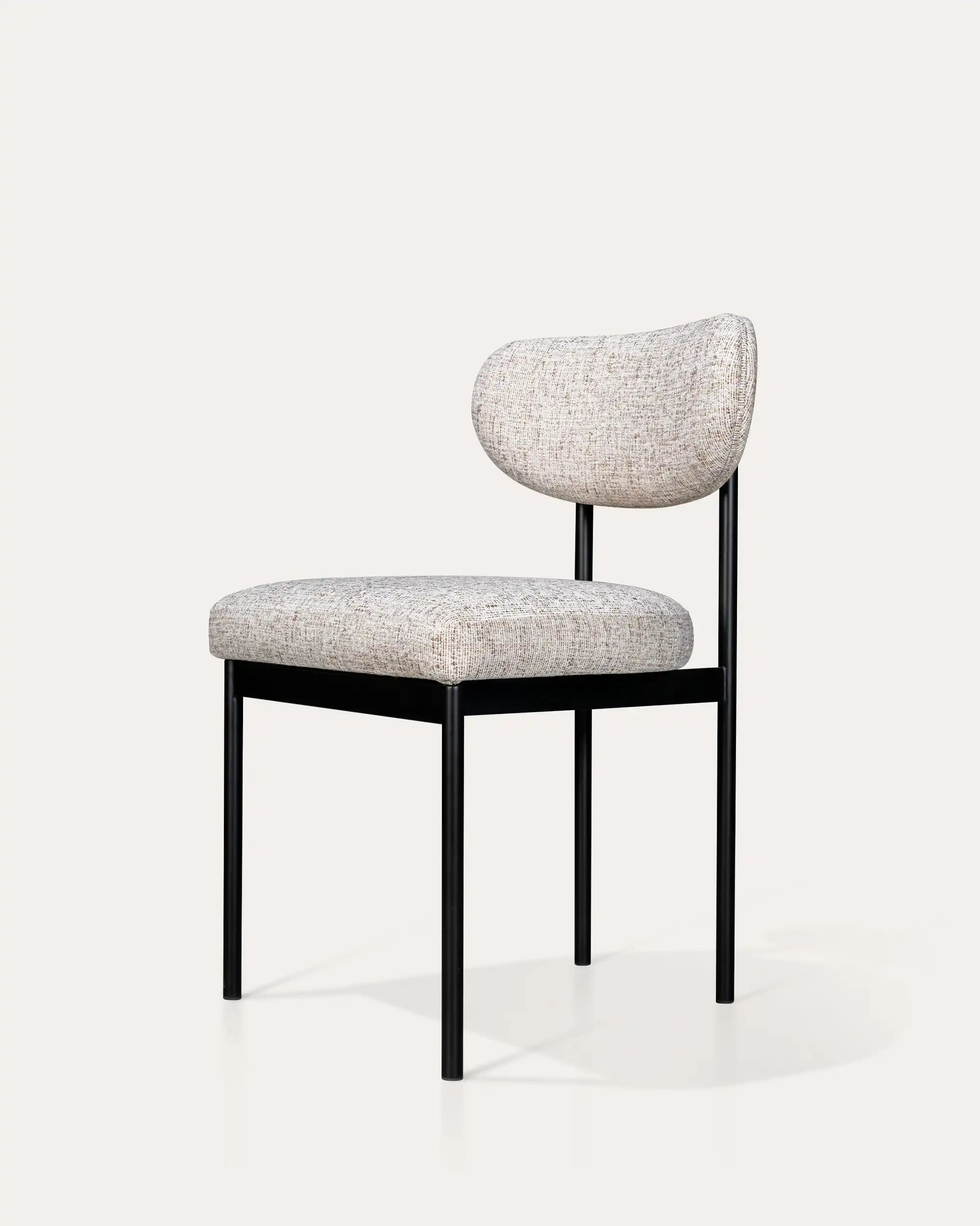 Brooke Curved Back Dining Chair - at KUMO HOME