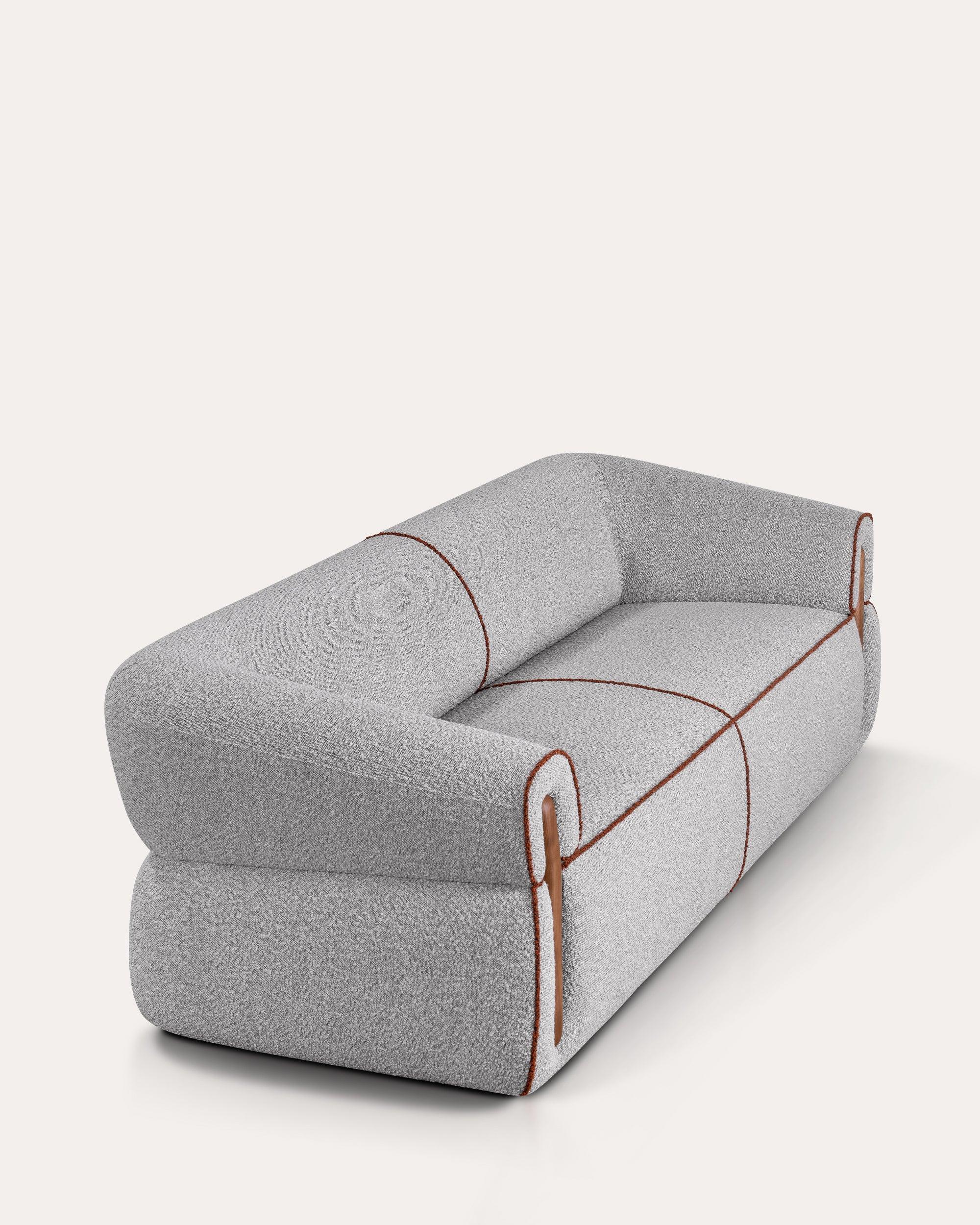 Timeless Sofa - Gray - at KUMO HOME