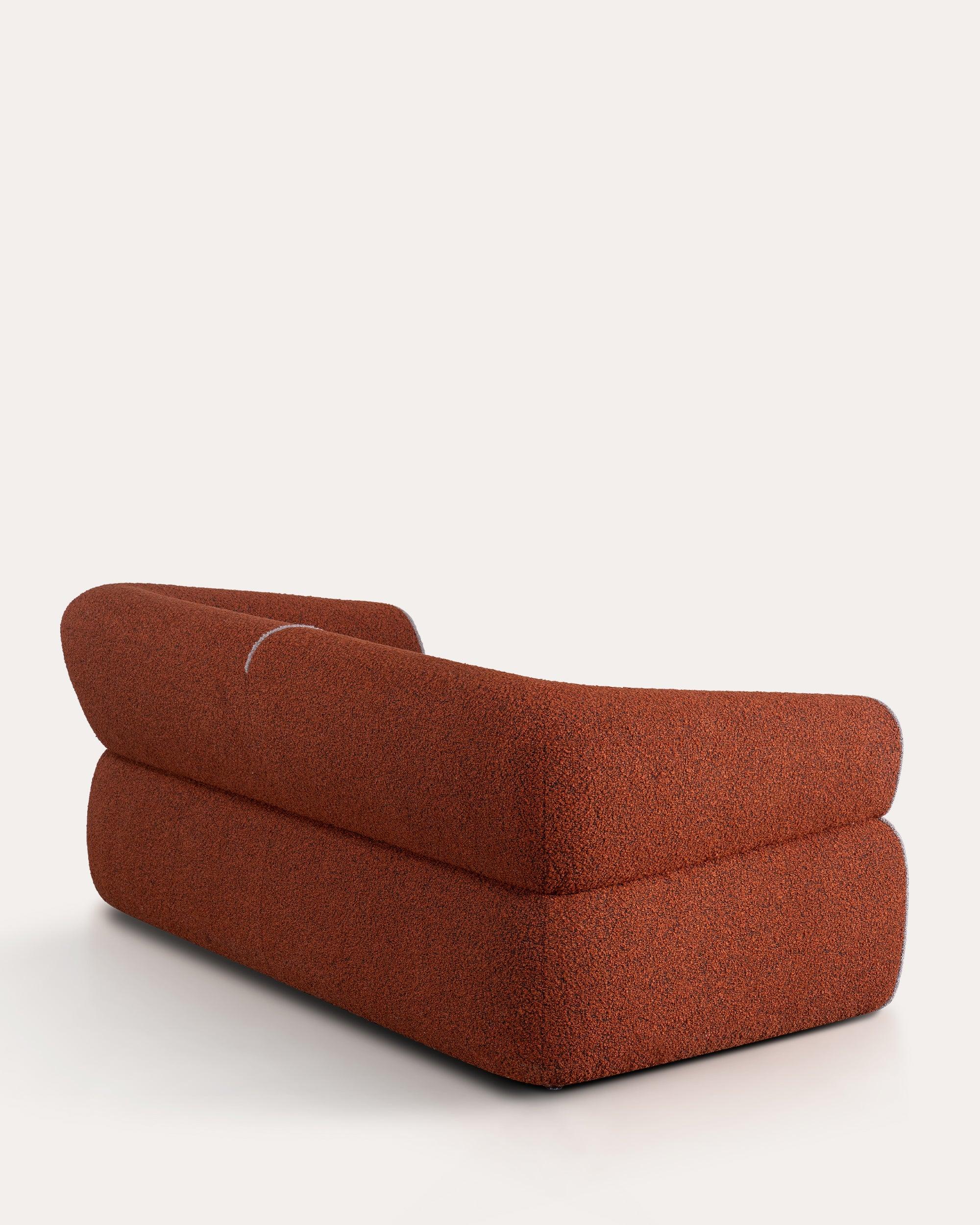 Timeless Sofa - Fire Orange - at KUMO HOME