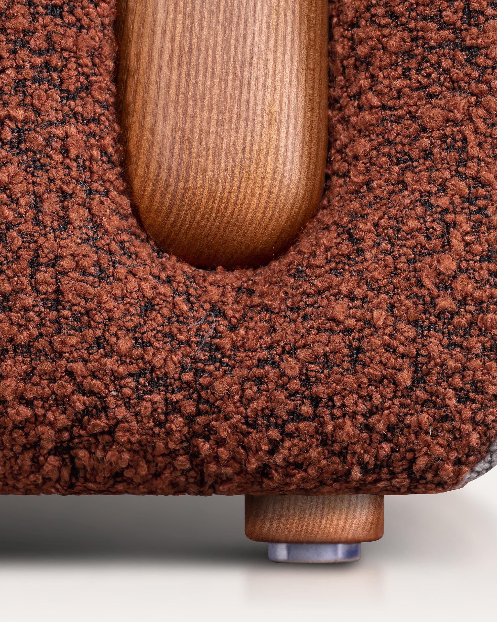 Timeless Sofa - Fire Orange - at KUMO HOME