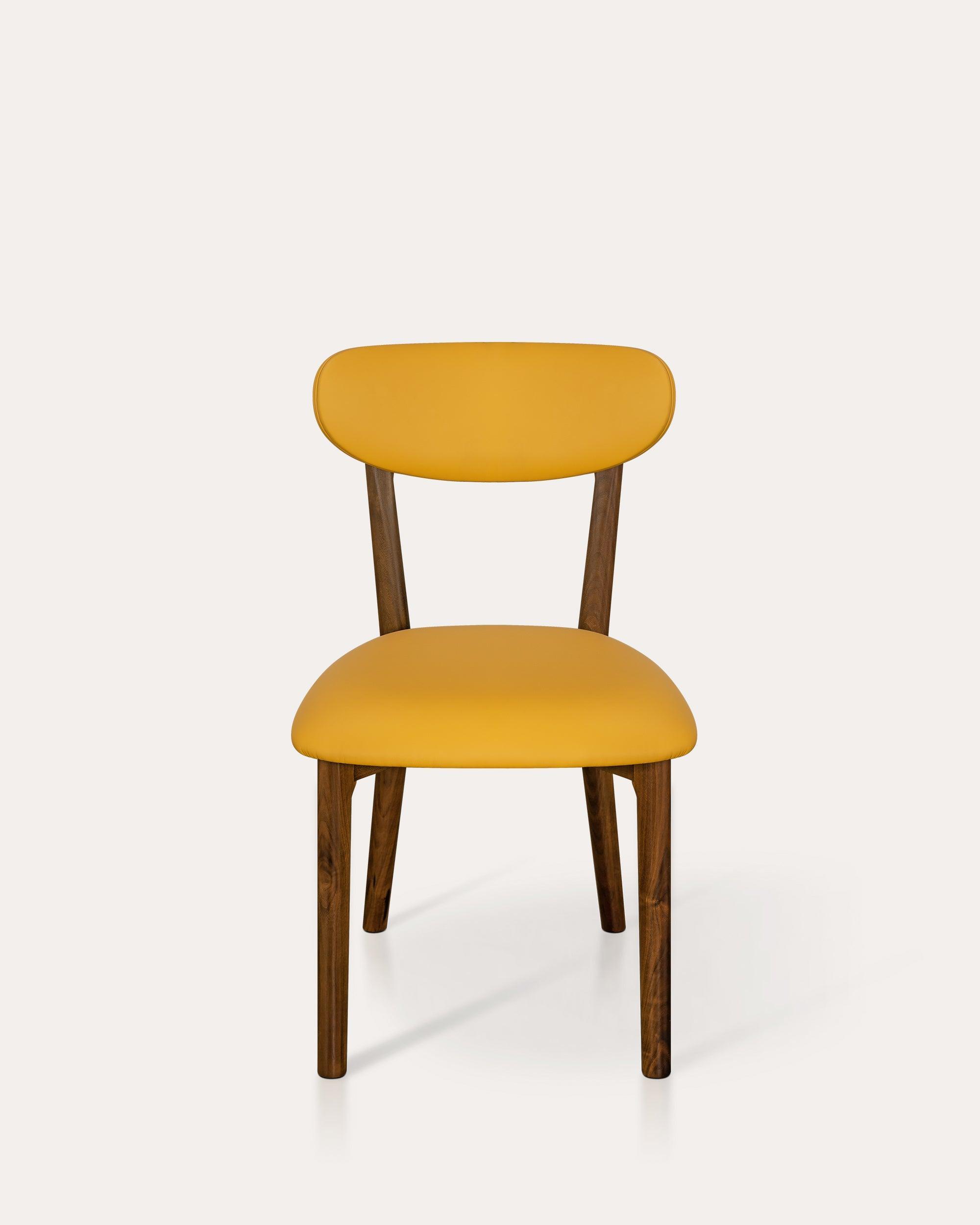 Archer Walnut Dining Chair Set Of 2 - at KUMO HOME