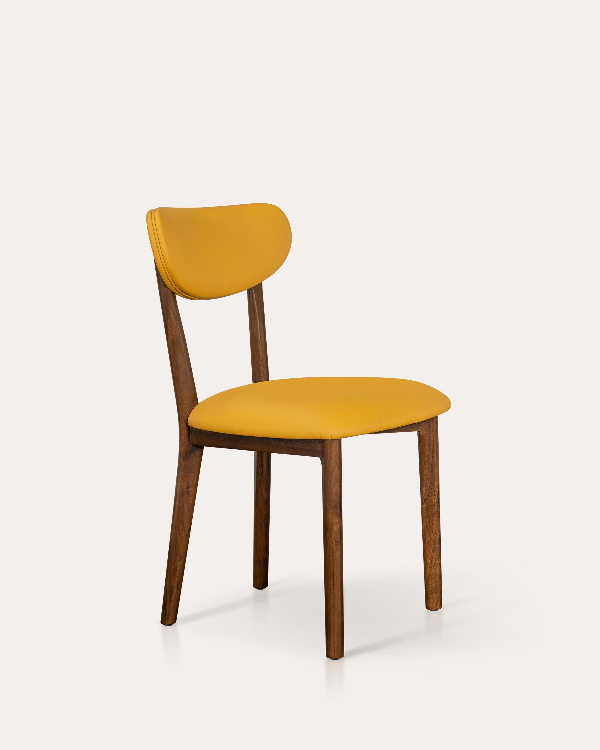 Archer Walnut Dining Chair Set Of 2 - at KUMO HOME