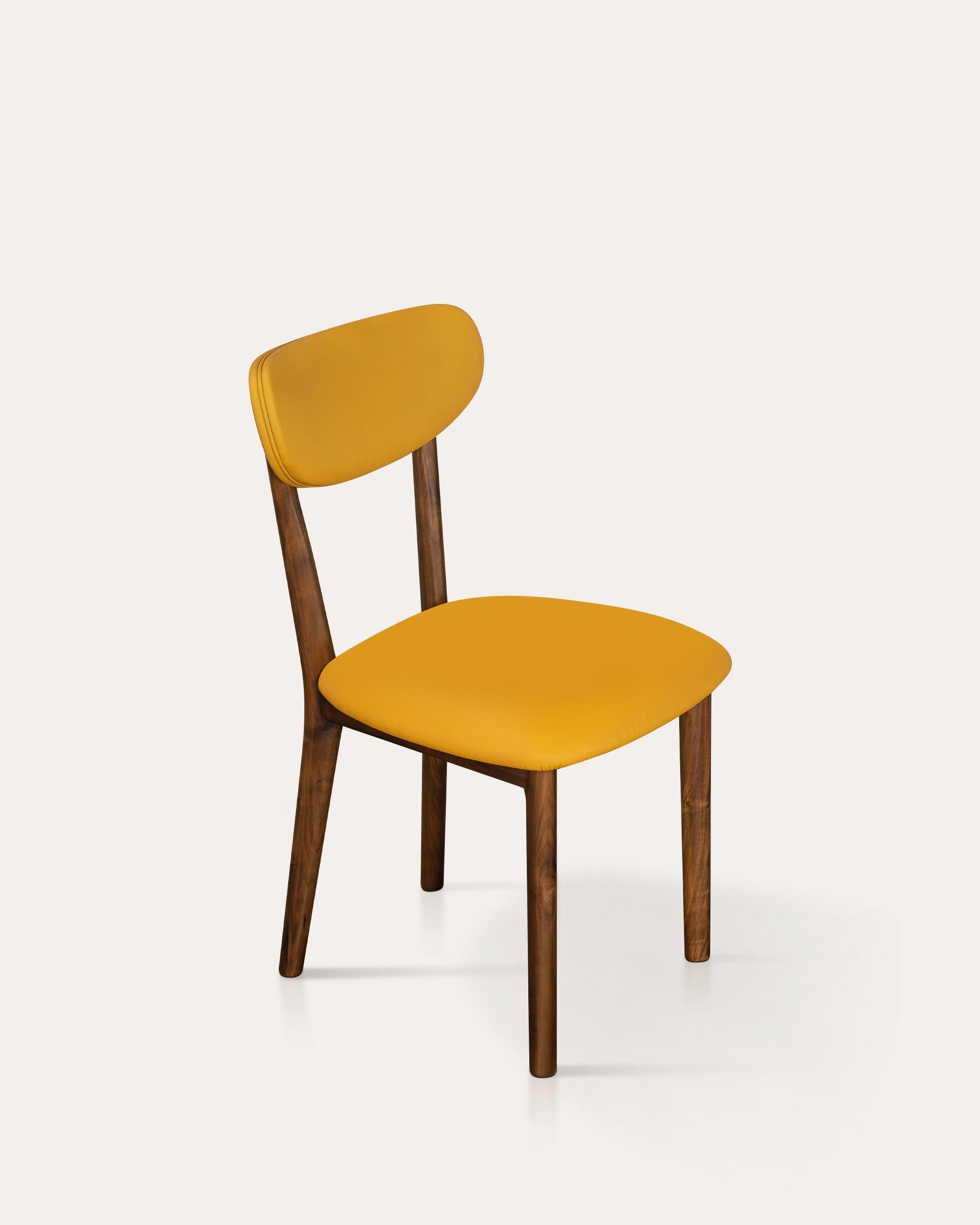 Archer Walnut Dining Chair Set Of 2 - at KUMO HOME