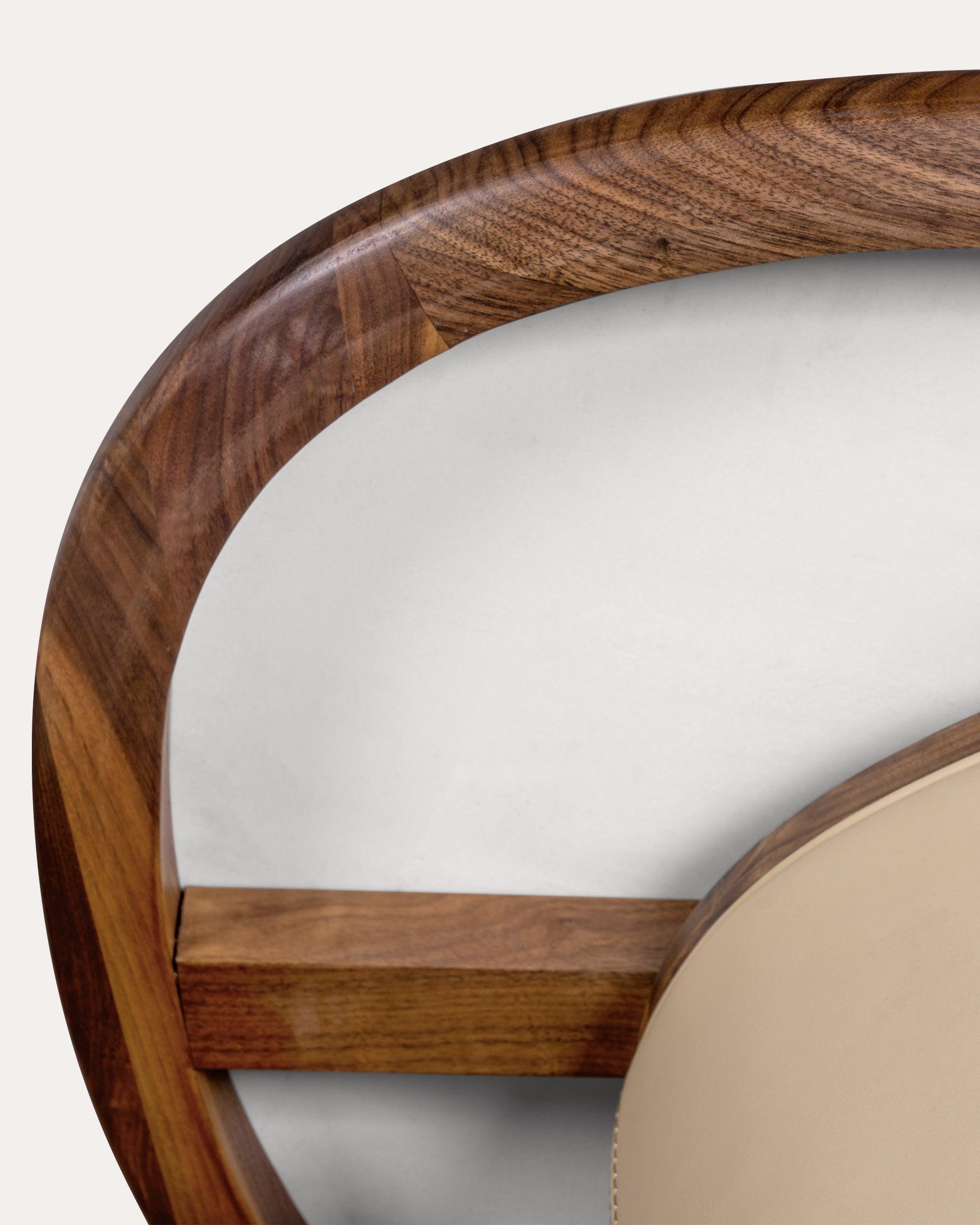 Luna Coffee Table With Marble Top - Medium - at KUMO HOME