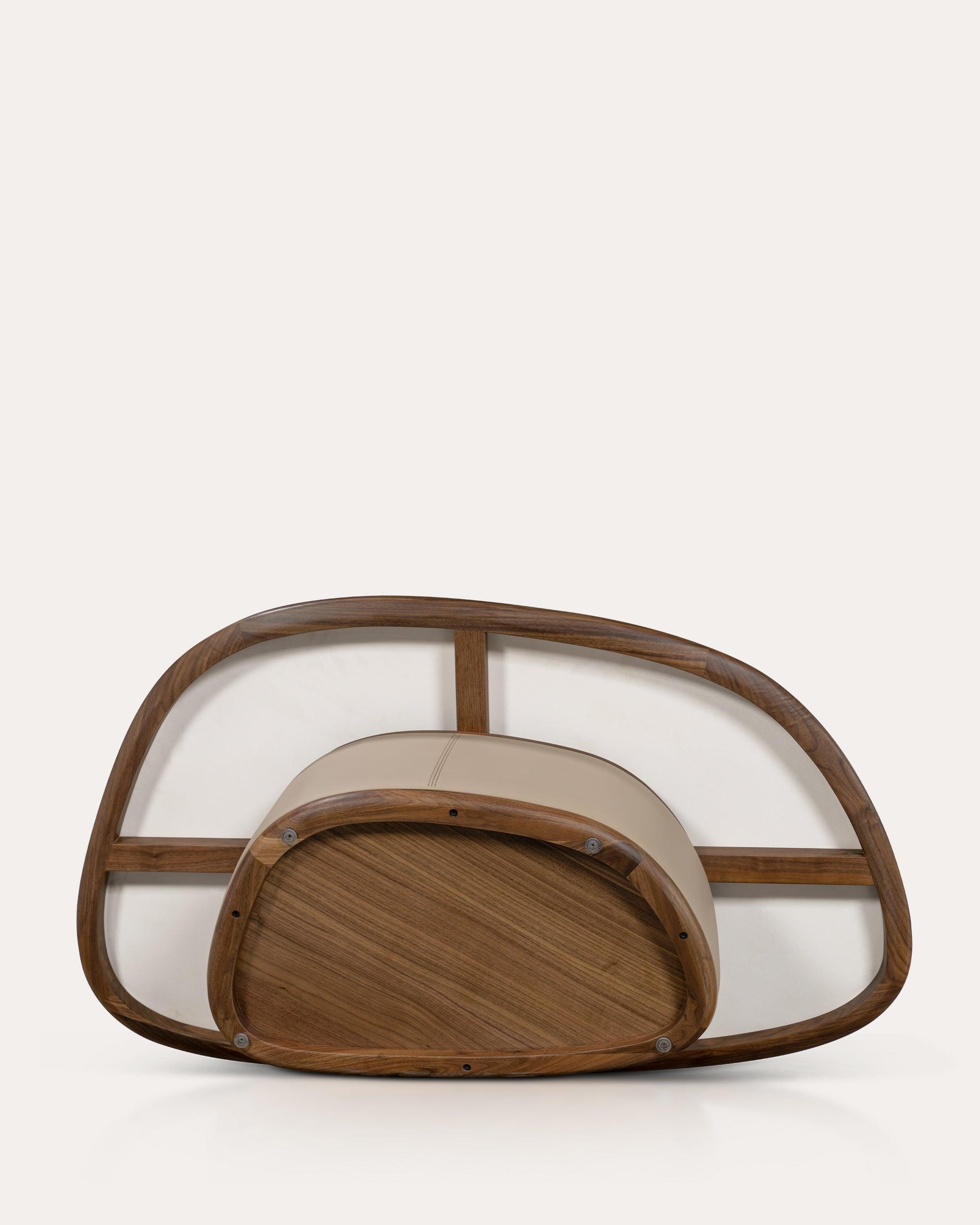 Luna Coffee Table With Marble Top - Large - at KUMO HOME