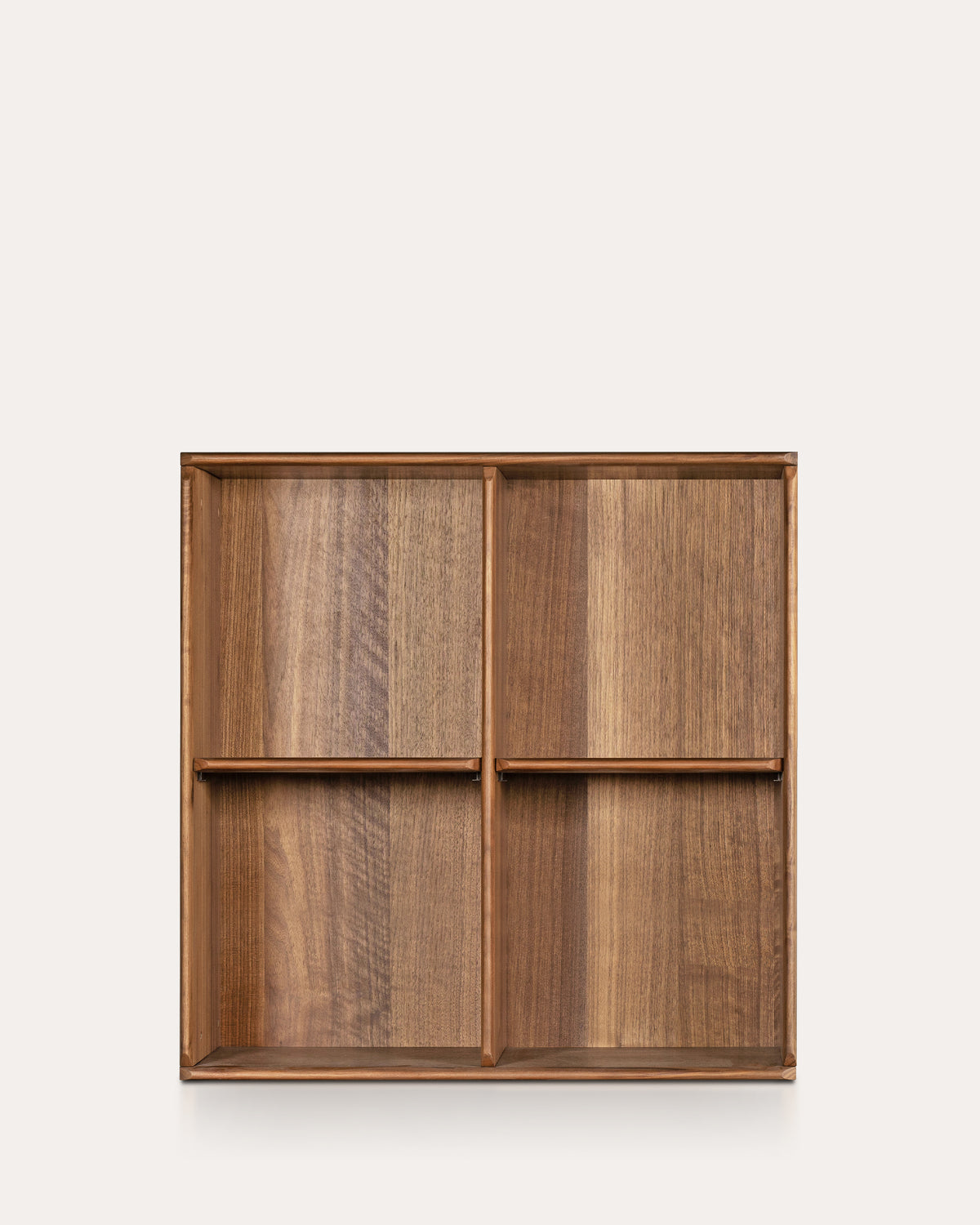 Soho Walnut Bookcase | Modular Design - Bookshelf | 2 Layers For Record | | KUMO HOME