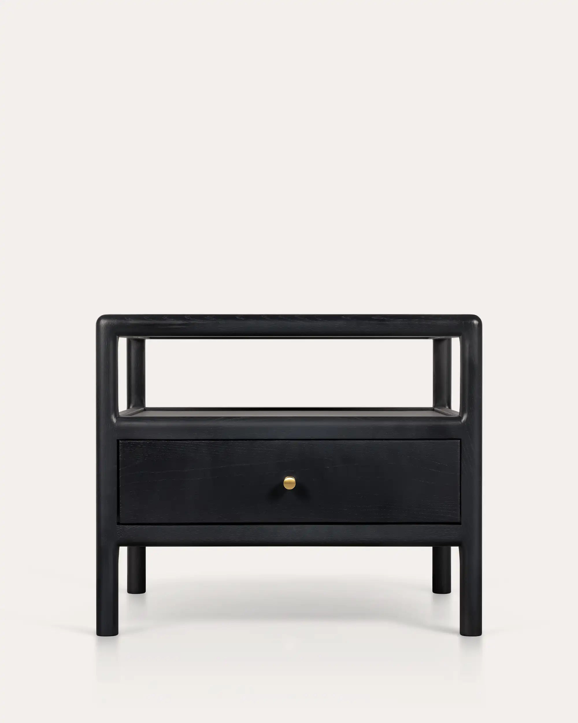 Nueva Nightstand - Black - at KUMO HOME