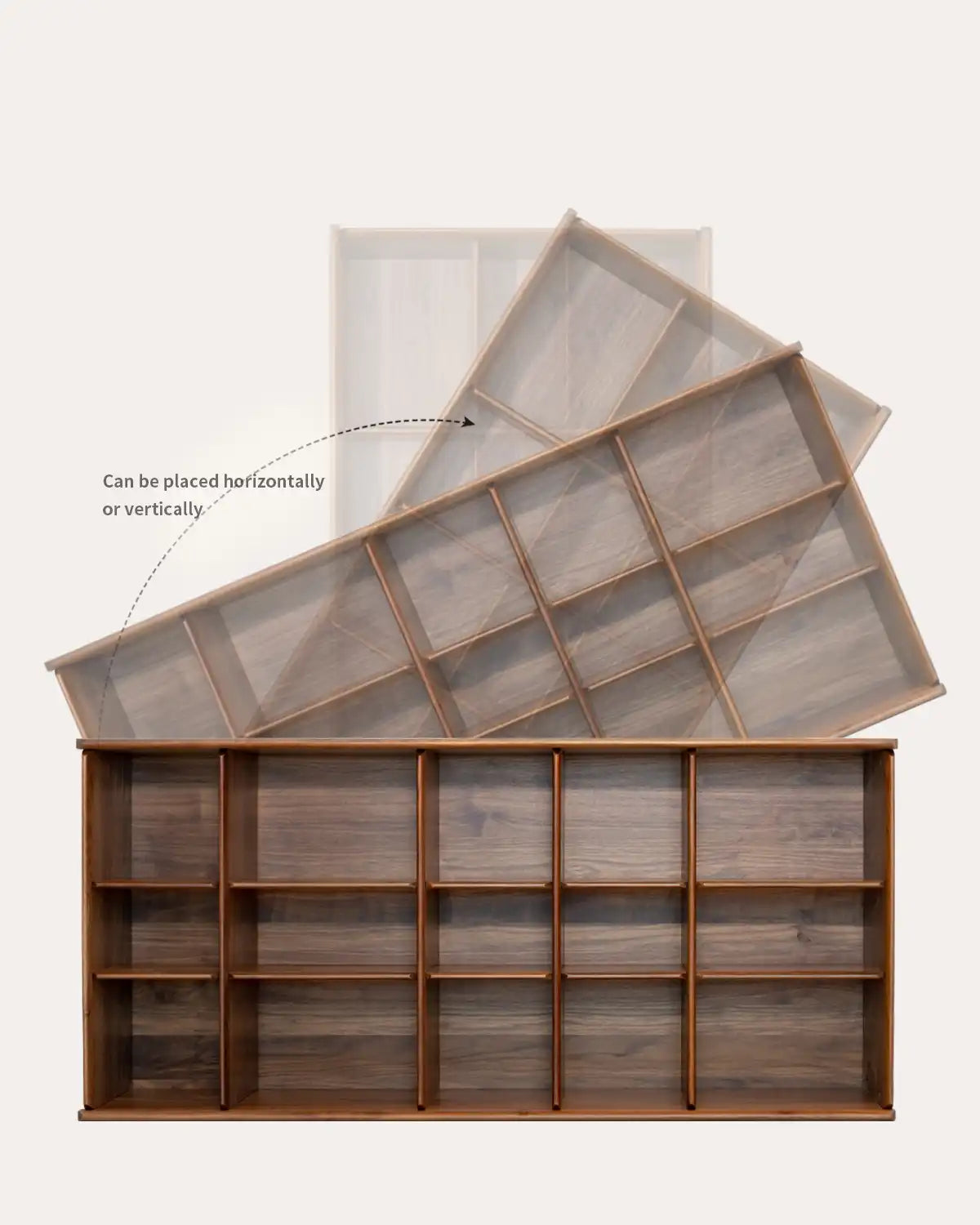 Plato Solid Wood Bookcase | Sideboard - at KUMO HOME