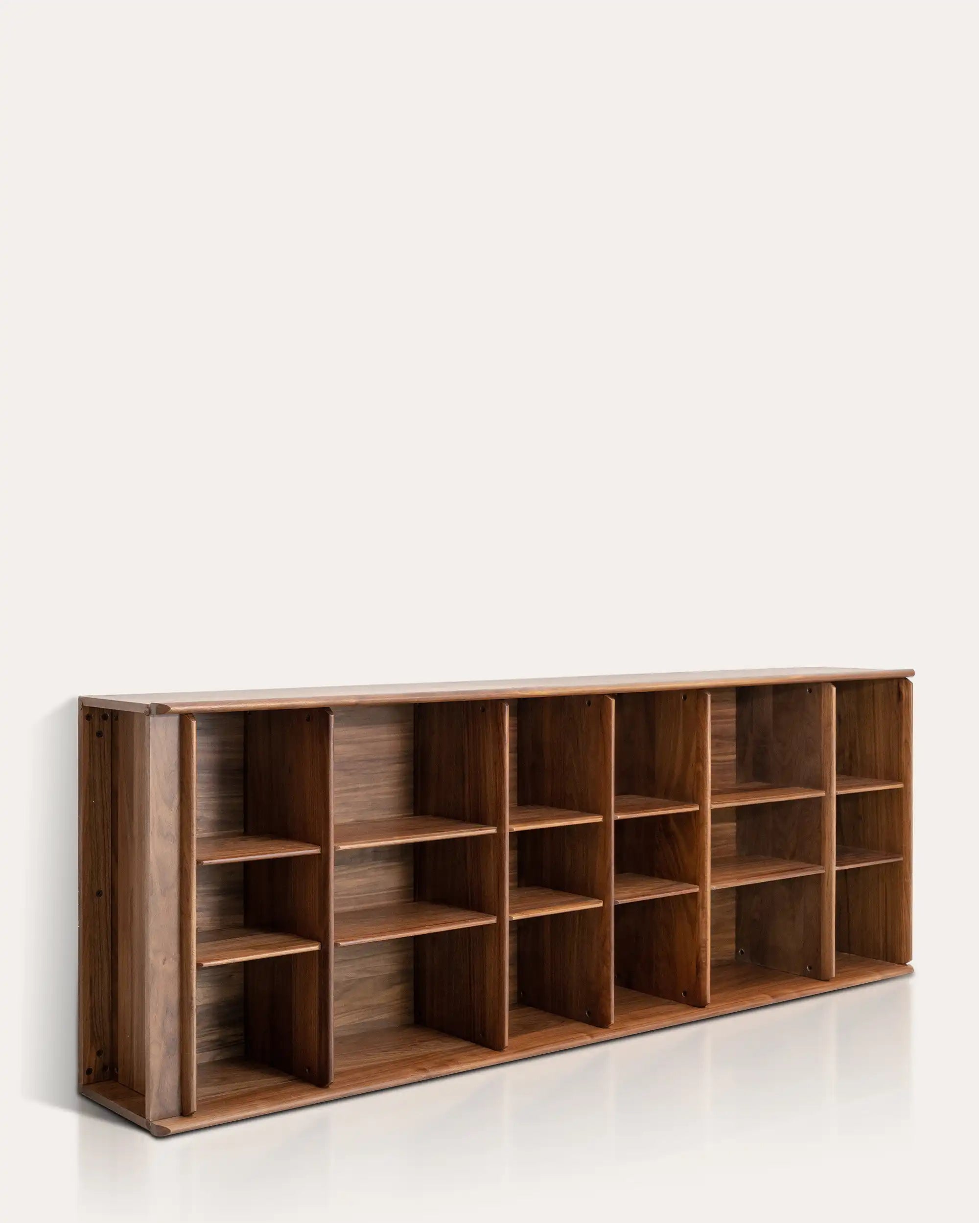 Plato Solid Wood Bookcase | Sideboard - at KUMO HOME