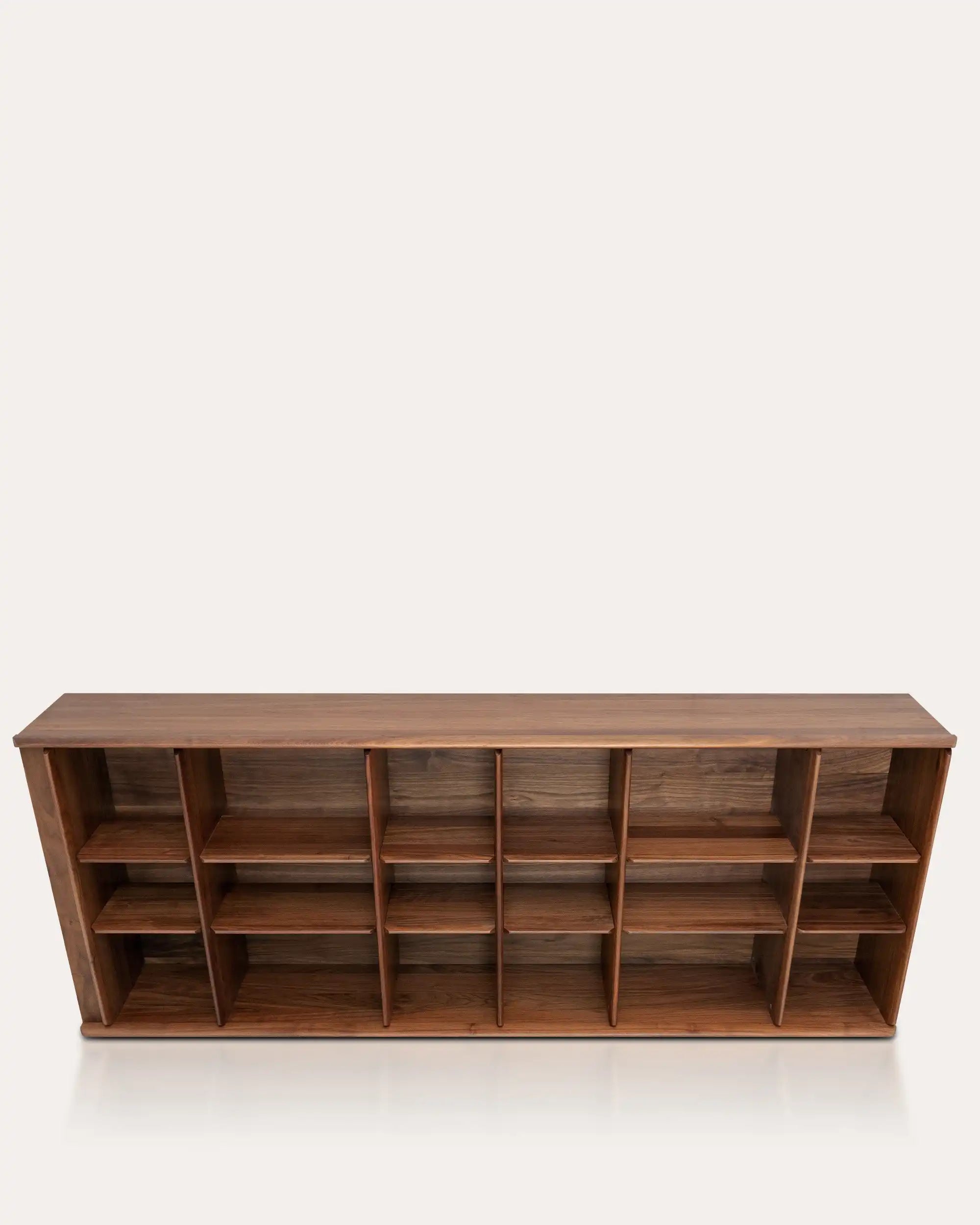Plato Solid Wood Bookcase | Sideboard - at KUMO HOME