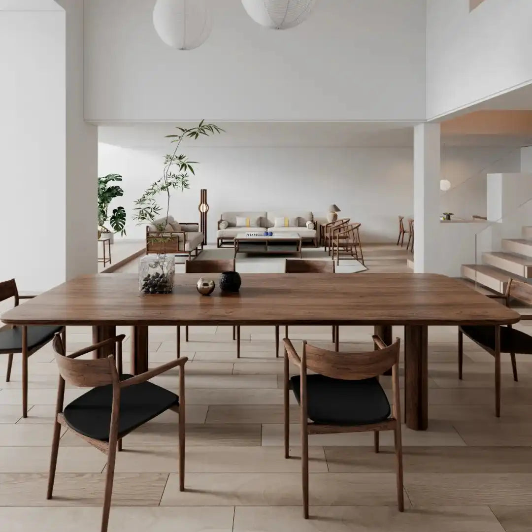 Ways to Embrace Natural Modern Living with Walnut Wood - KUMO HOME
