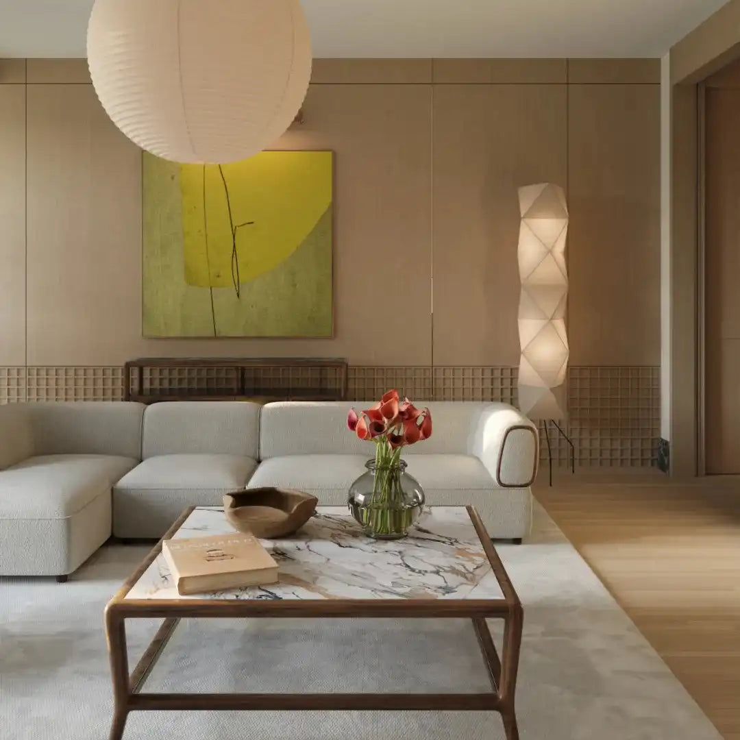 Warm Minimalist Home