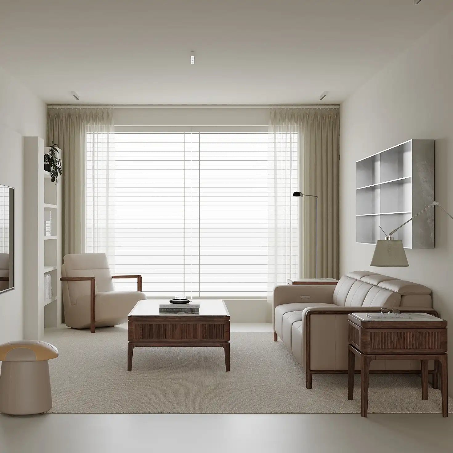 Minimalist Design for a 120㎡ Home – Kumo Home Inspiration