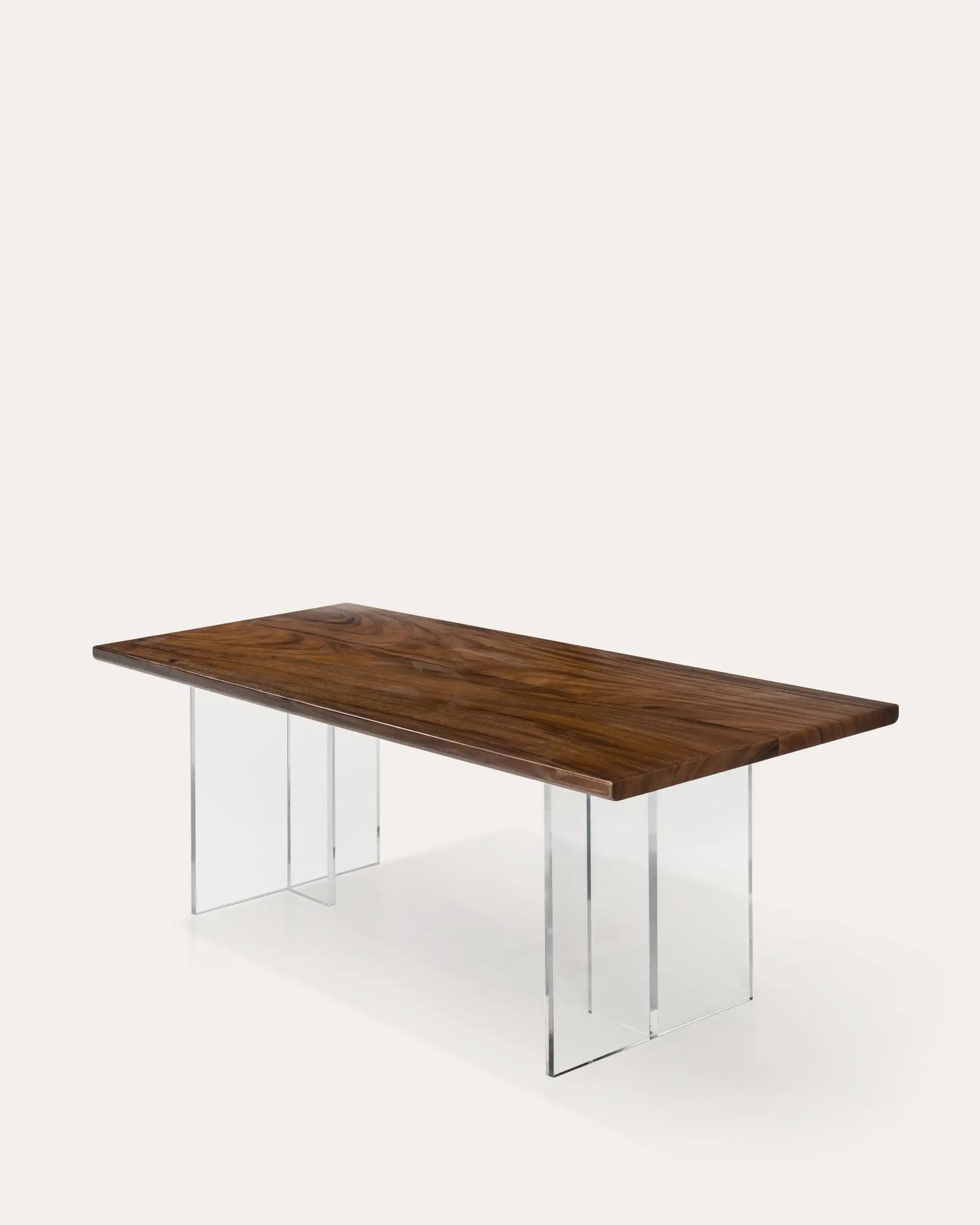 Claire Acrylic Floating Dining Table - at KUMO HOME