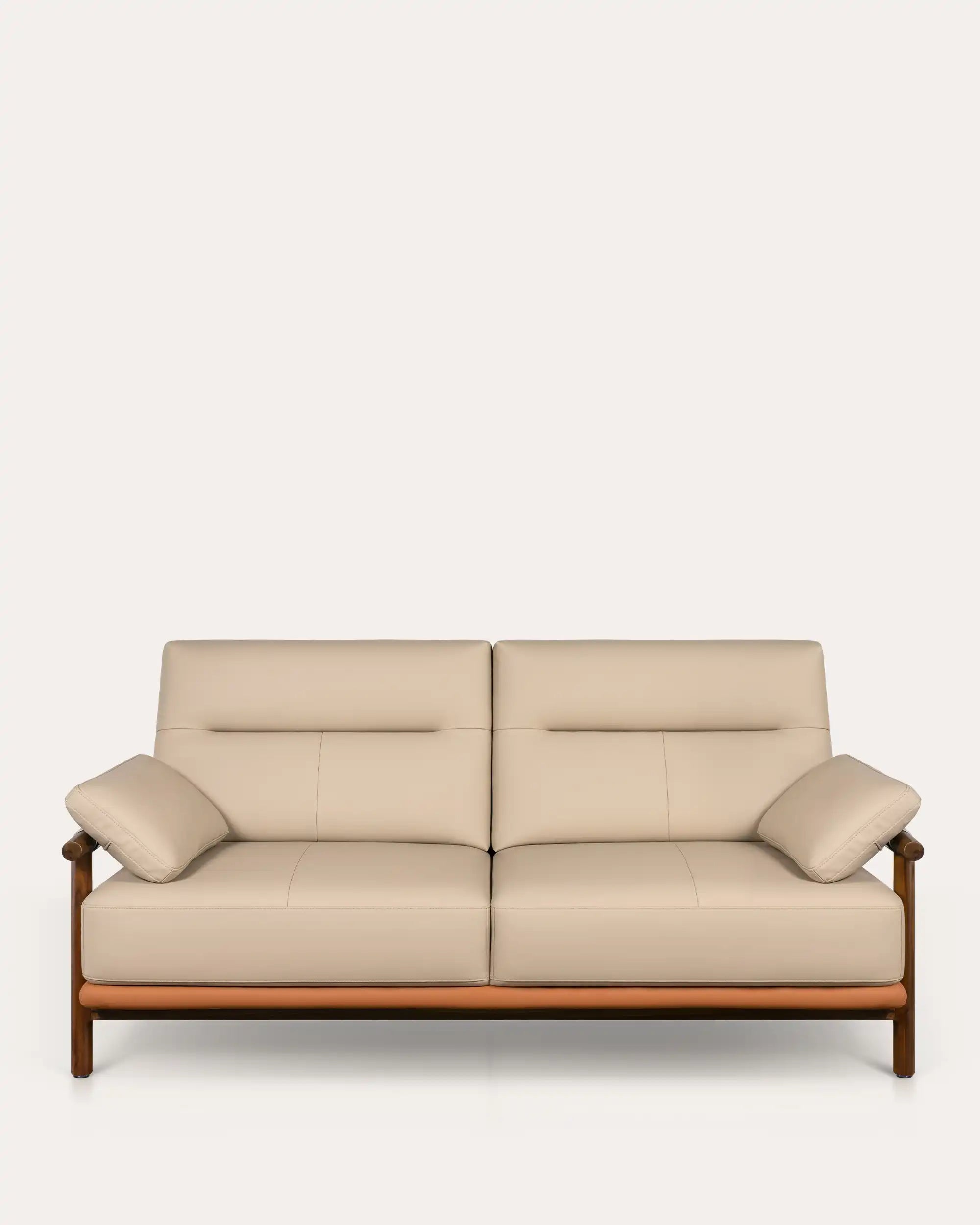 Eclipse Leather Sofa - at KUMO HOME