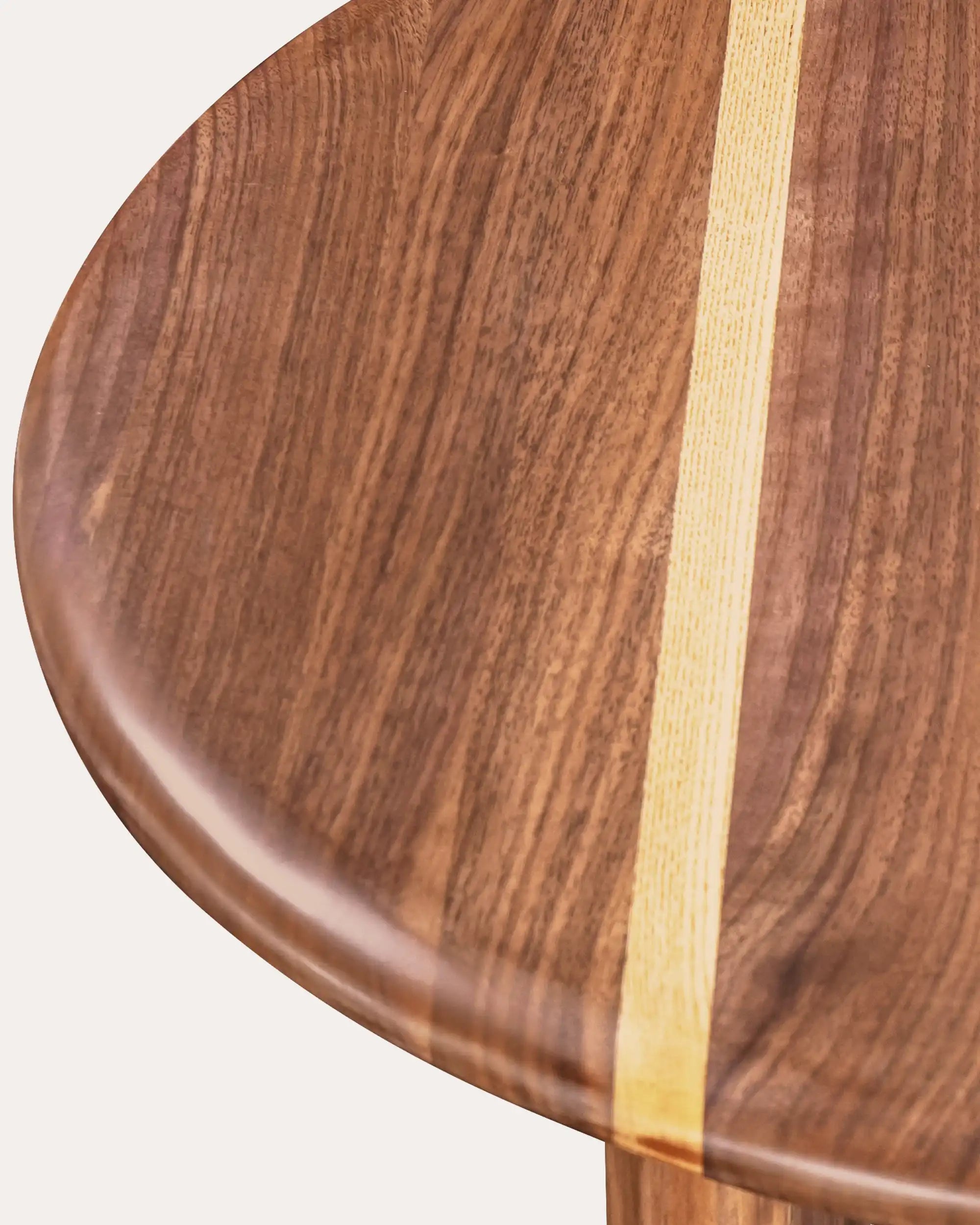 Edge Walnut Accent Table - at KUMO HOME