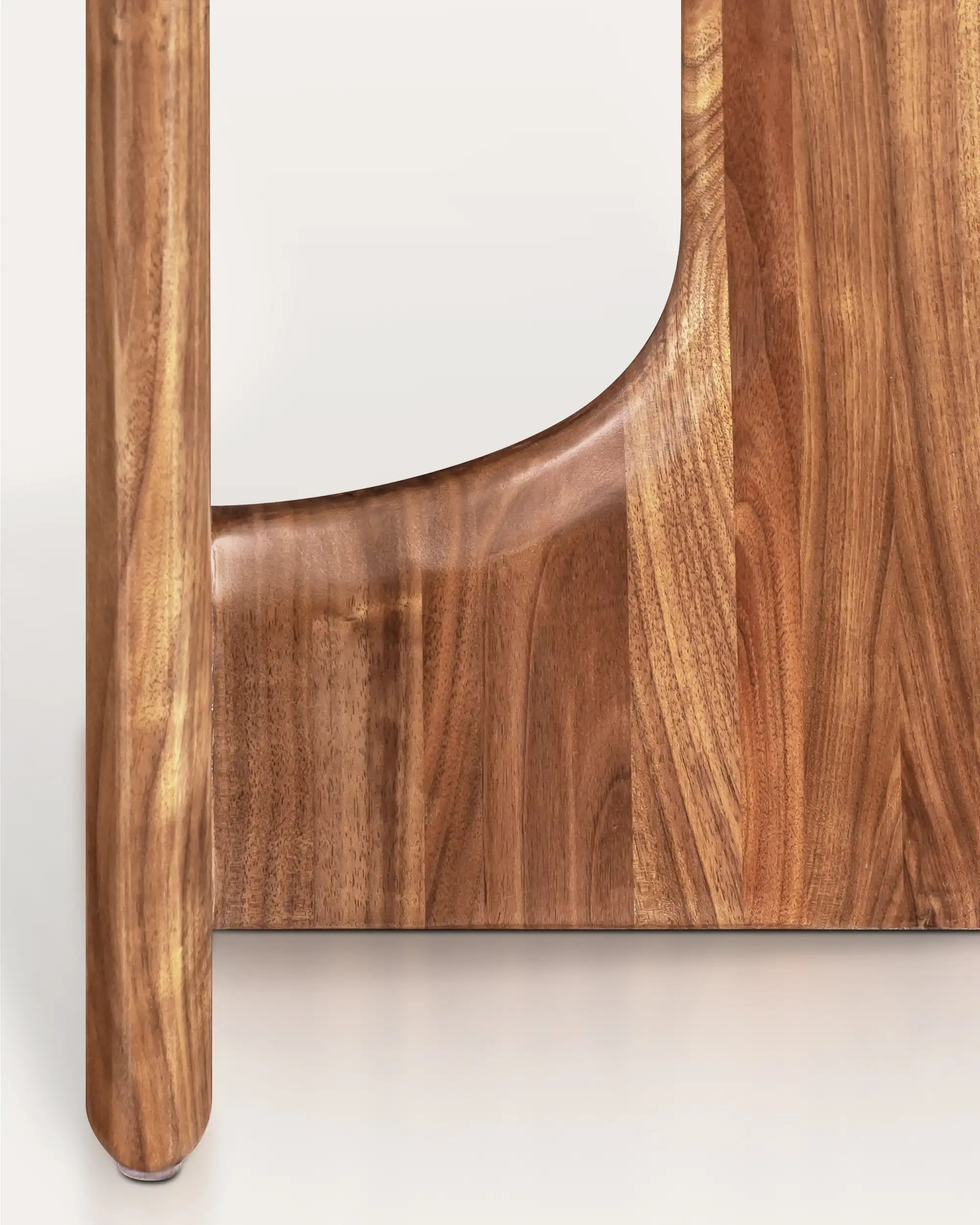 Edge Walnut Accent Table - at KUMO HOME