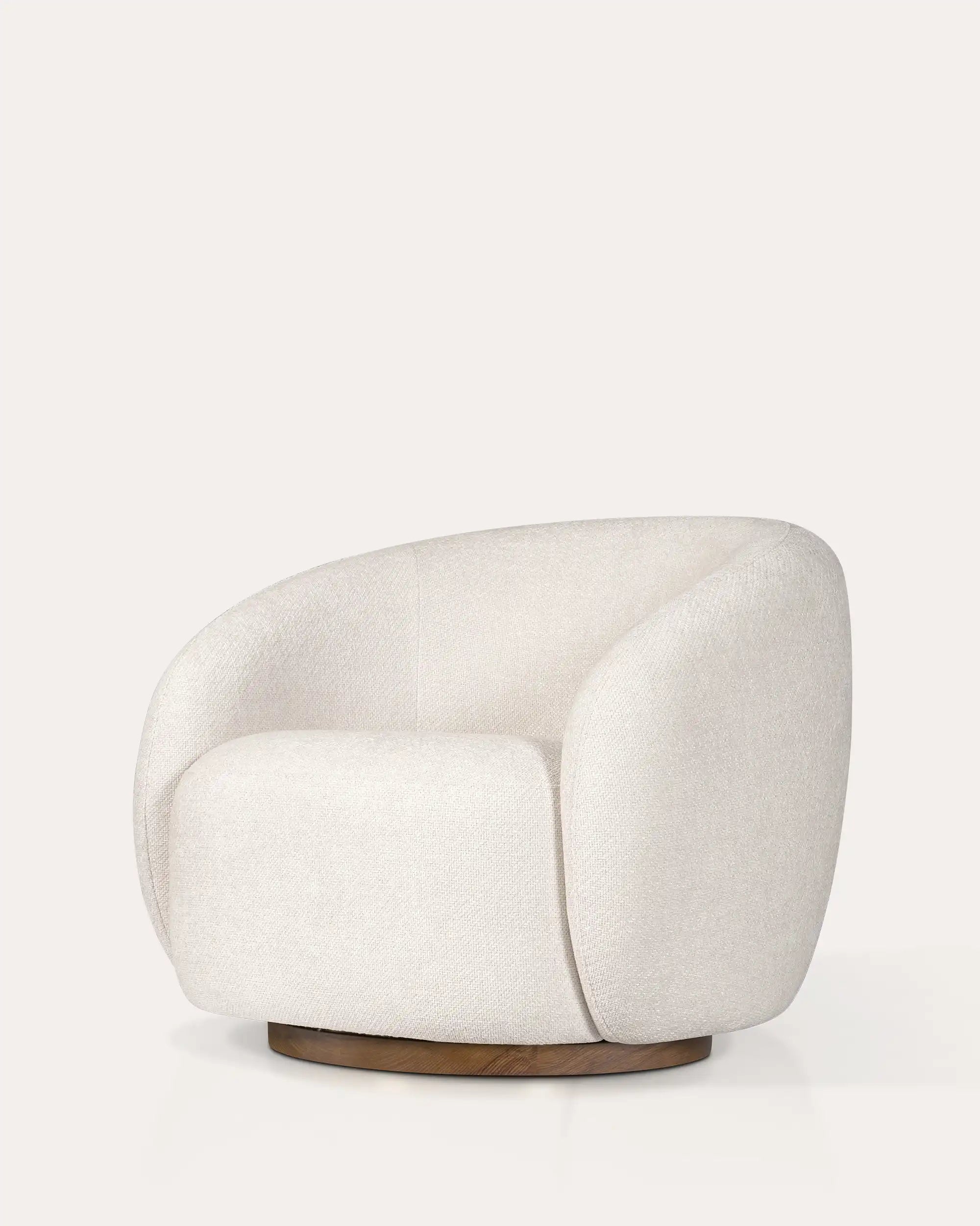 Halo Swivel Lounge Chair - at KUMO HOME