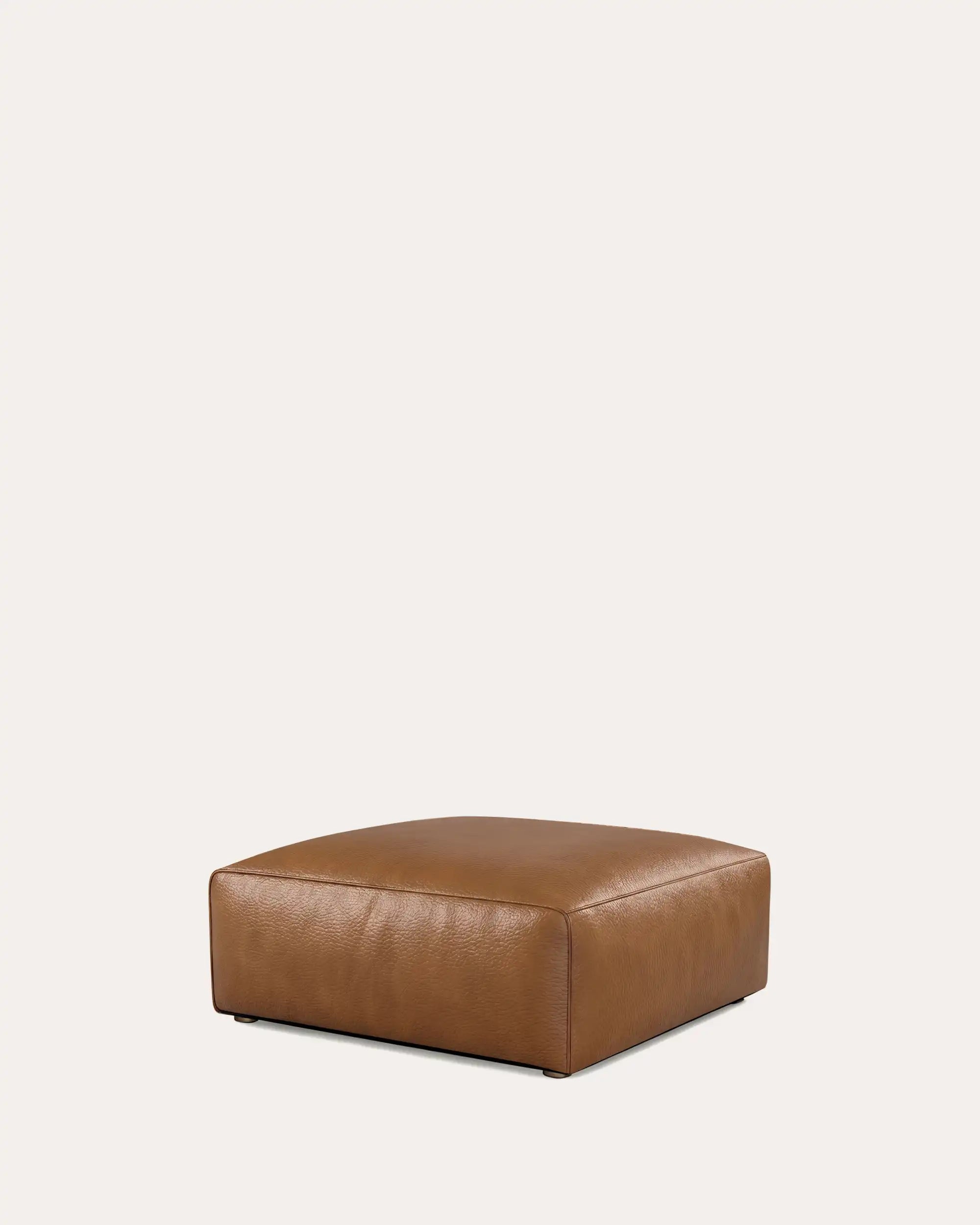 Verona Modular Walnut Leather Sofa - L-shaped | | KUMO HOME