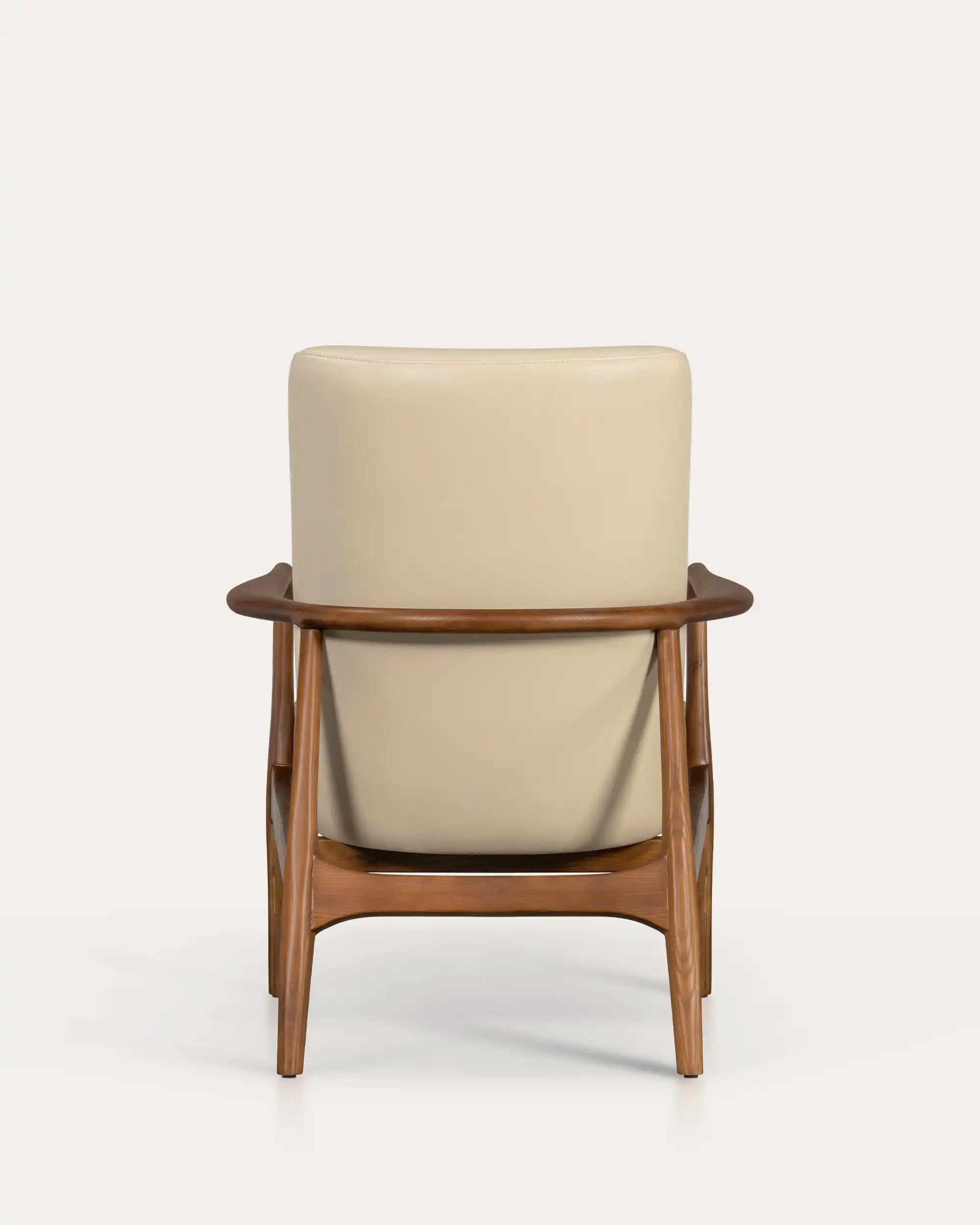 Nomad Walnut Leather Chair | Lounge Chair