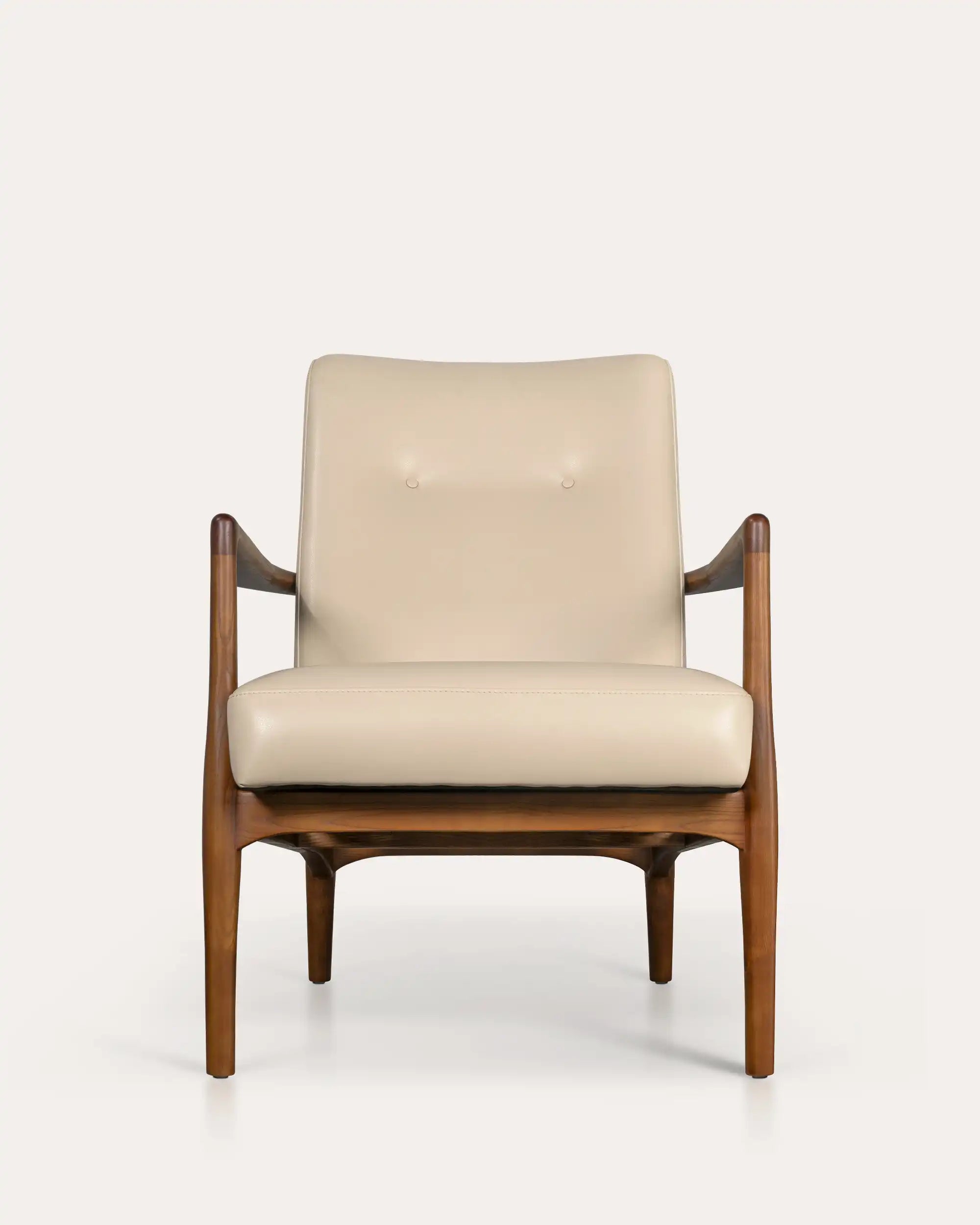 Nomad Walnut Leather Chair | Lounge Chair