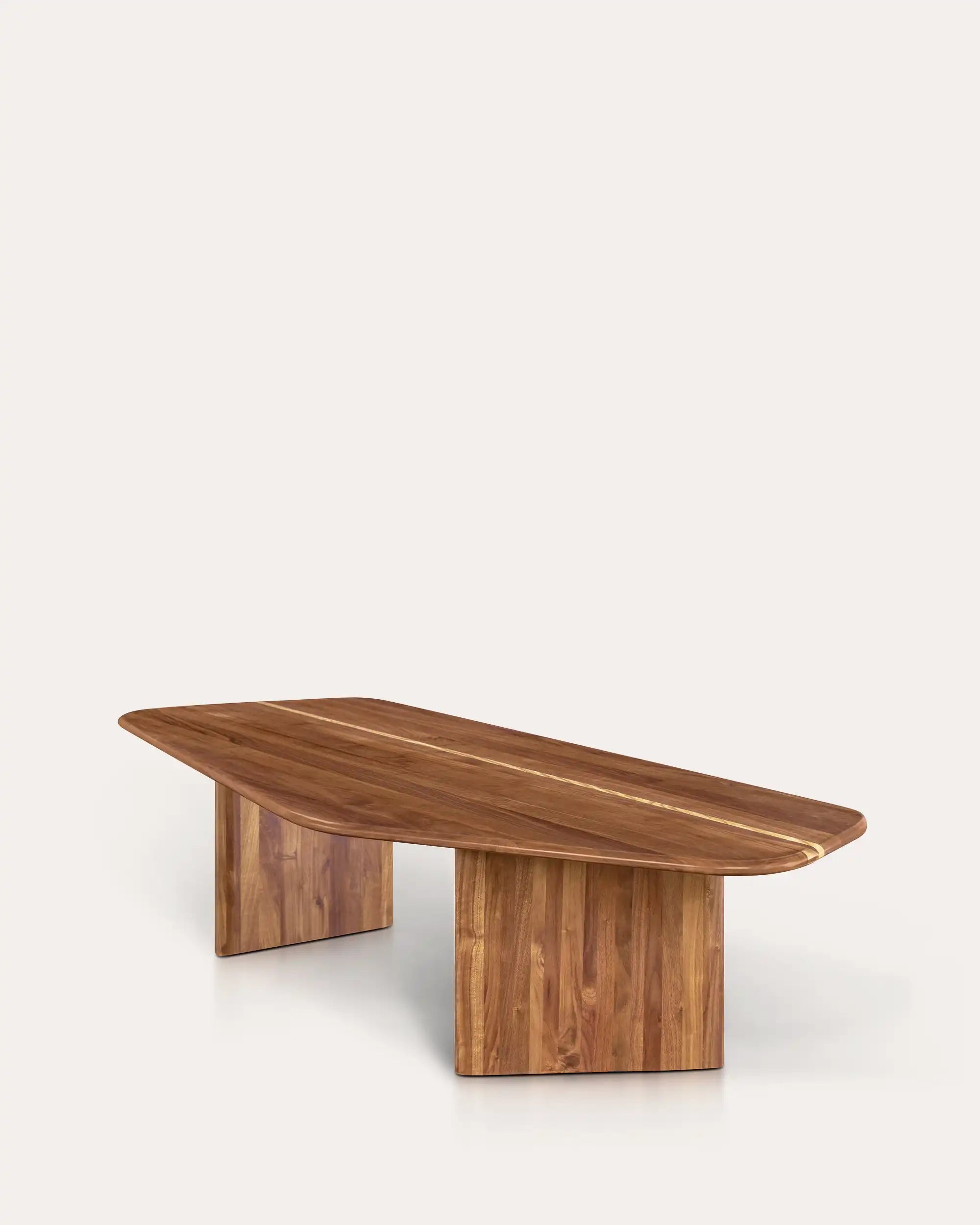 Nox Walnut Coffee Table - at KUMO HOME
