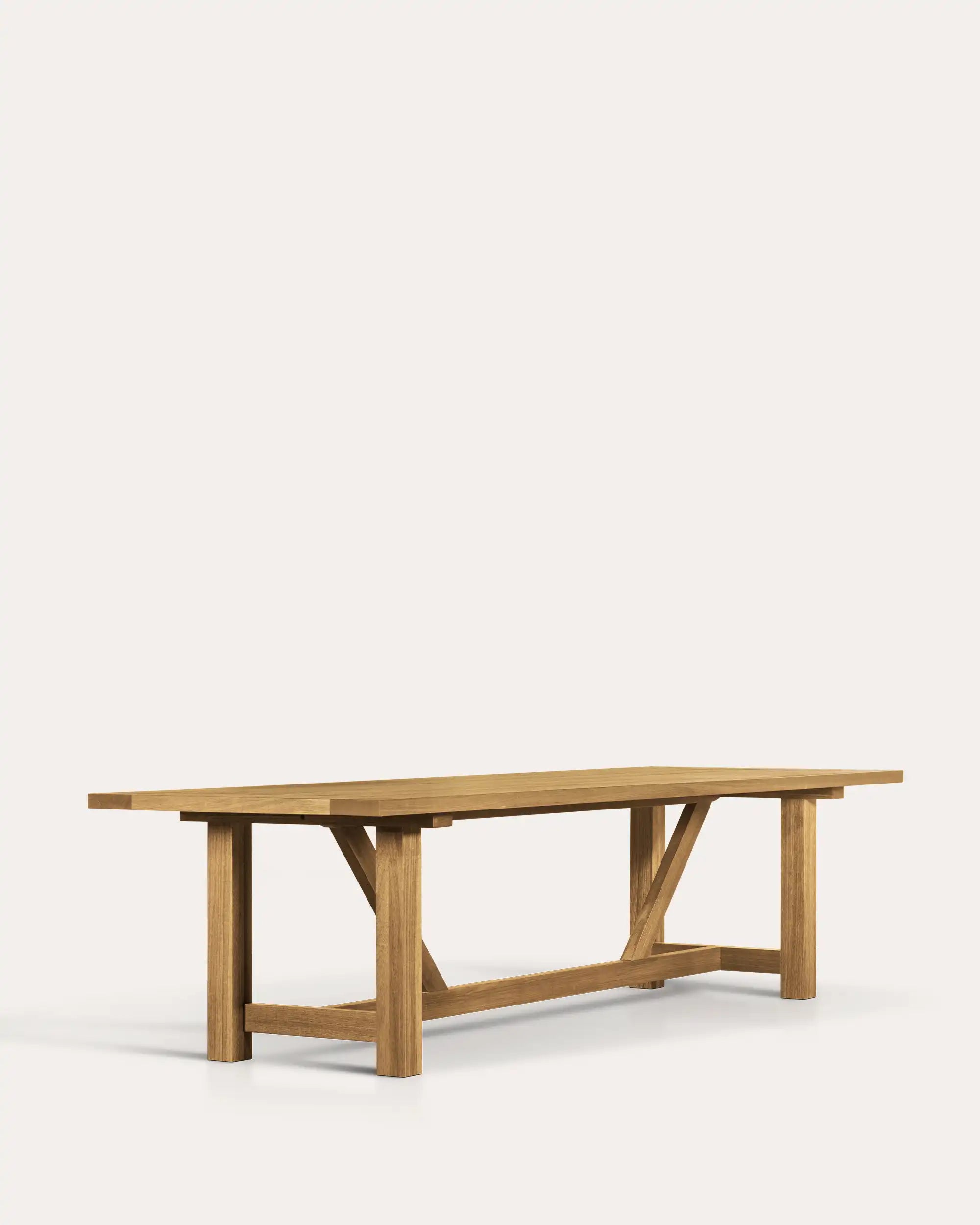 Kumo Outdoor Teak Dining Table - at KUMO HOME DEAL