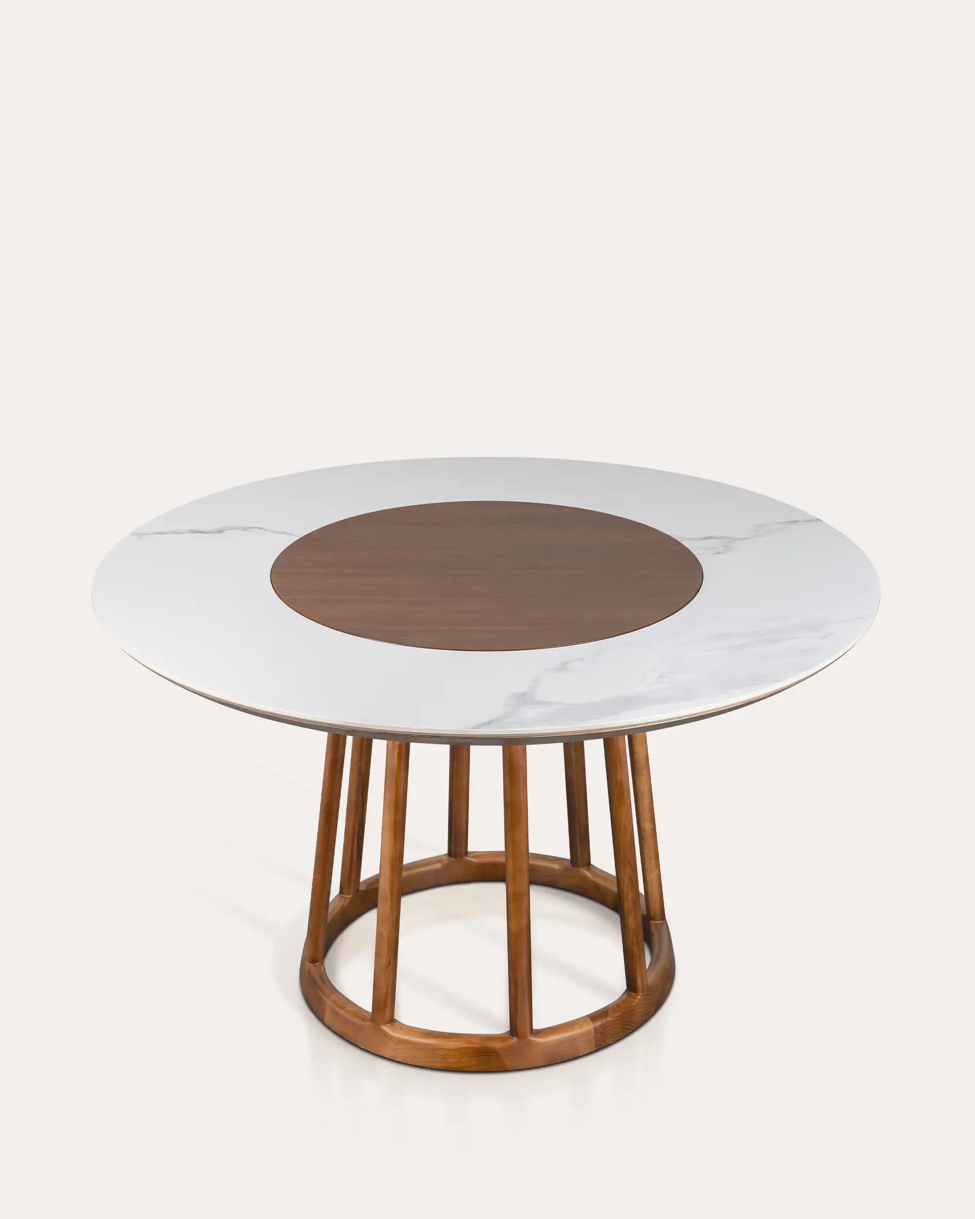 Rotunda Rock Dining Table - at KUMO HOME