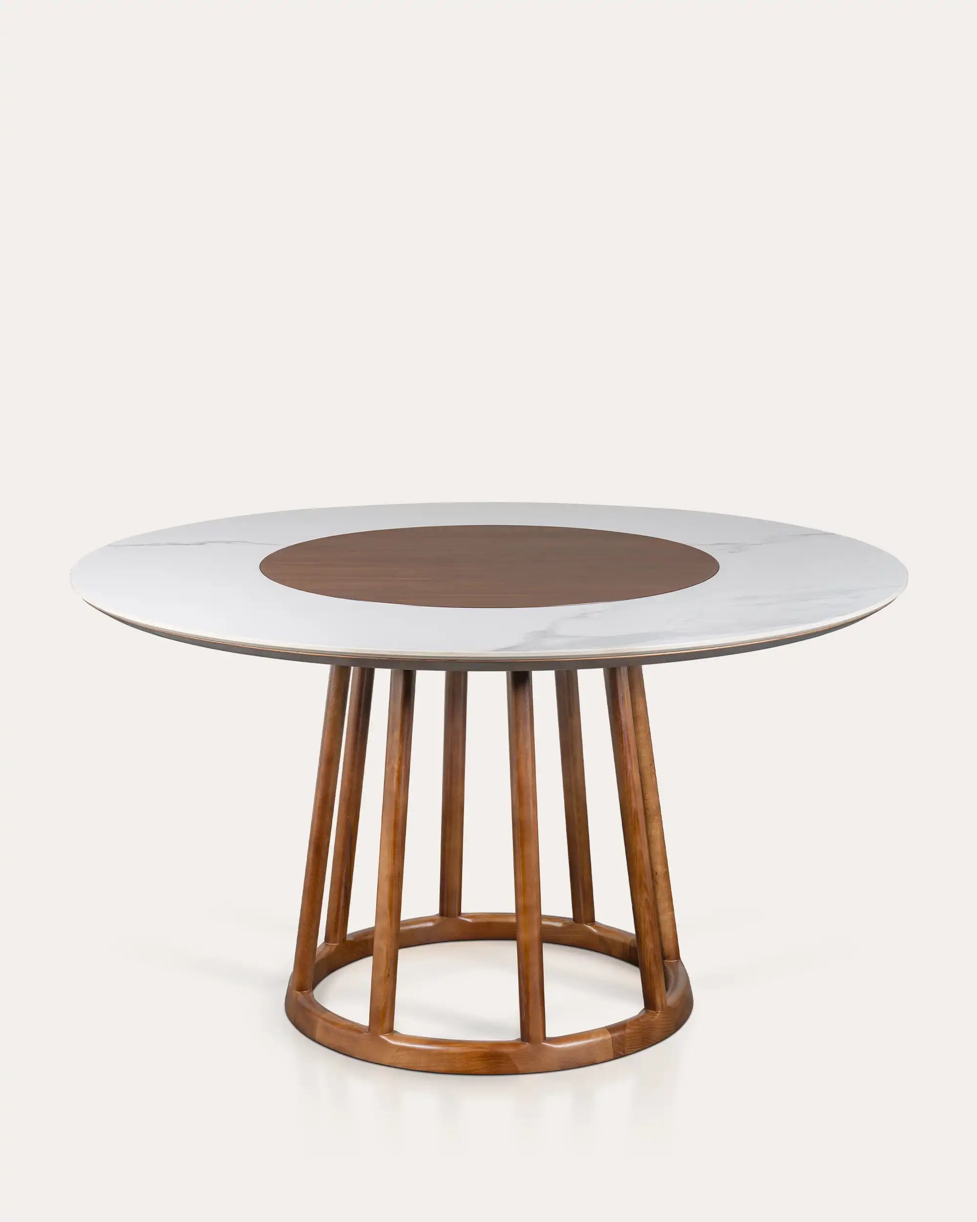 Rotunda Rock Dining Table - at KUMO HOME