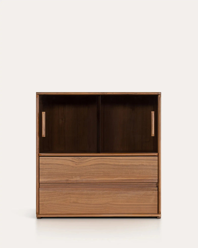 Soho Walnut Bookcase | Modular Design - Drawer Bookcase | | KUMO HOME