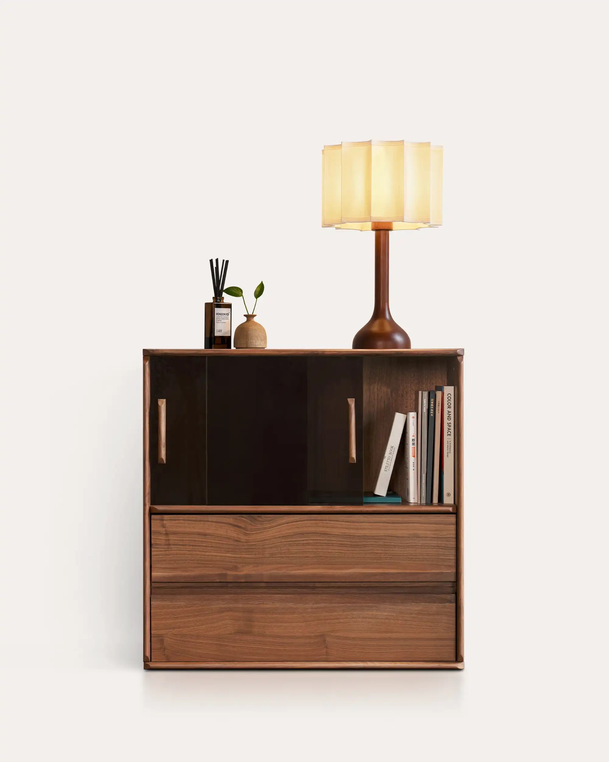 Solstice Ash Table Lamp - at KUMO HOME