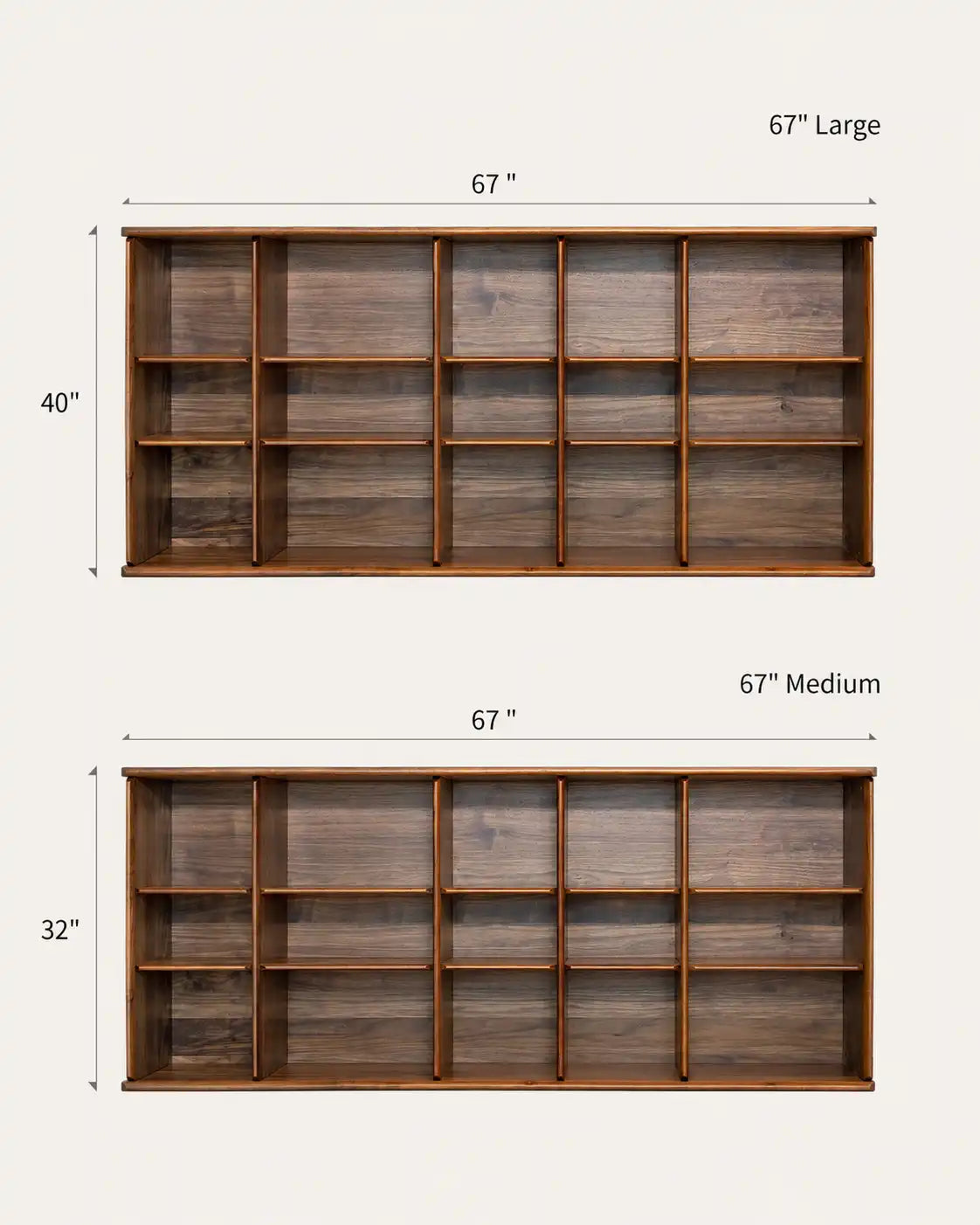 Plato Solid Wood Bookcase | Sideboard | | KUMO HOME