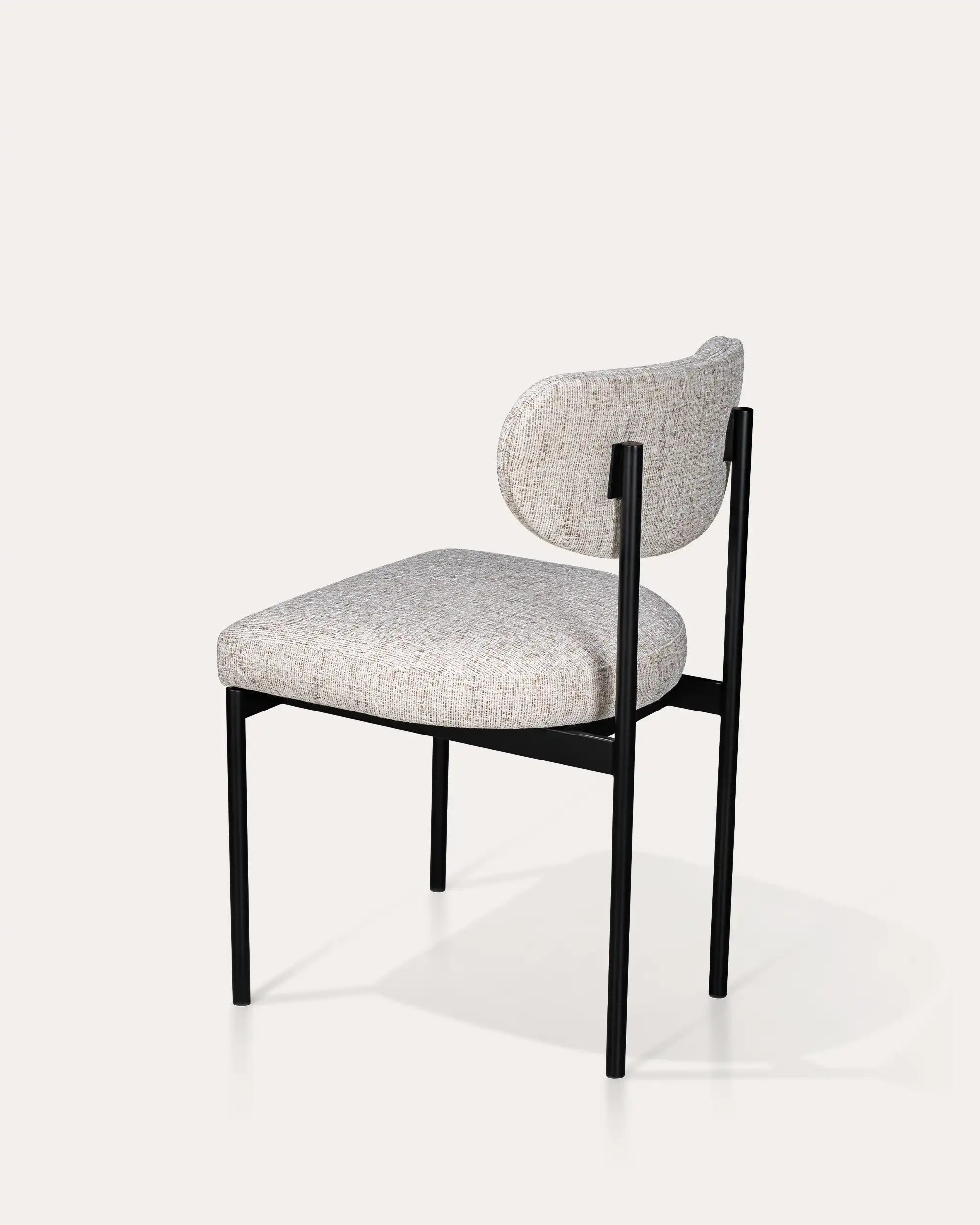 Brooke Curved Back Dining Chair - at KUMO HOME