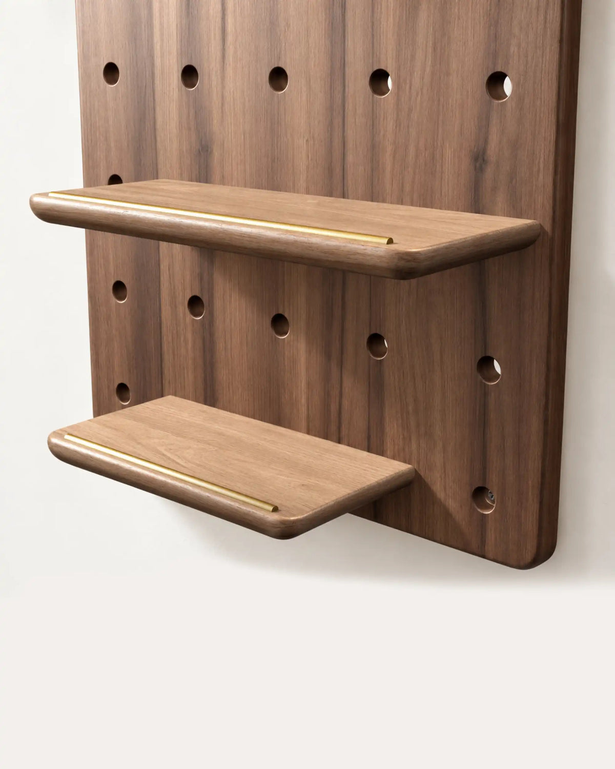 Soho Wooden Pegboard | Modular Storage | Wall Hooks Shelf | | KUMO HOME